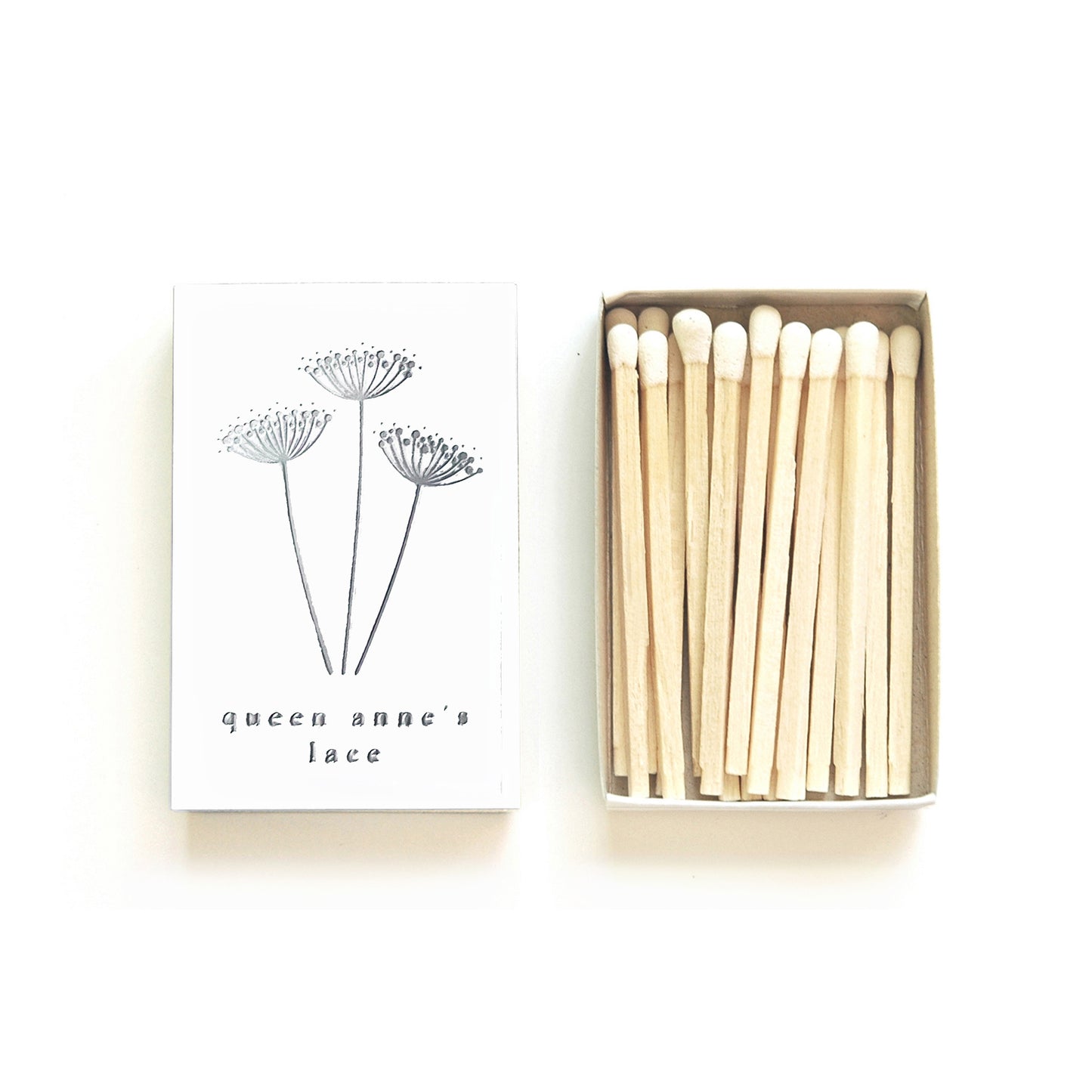Queen Anne's Lace Matchbox
