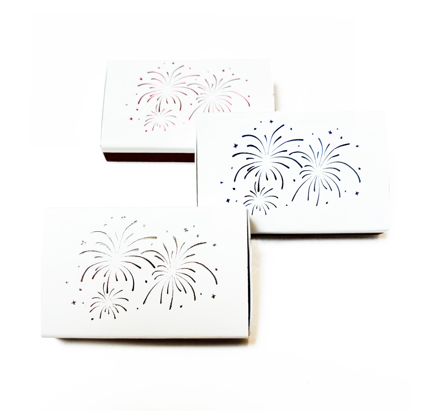 Festive Fireworks Matchbox