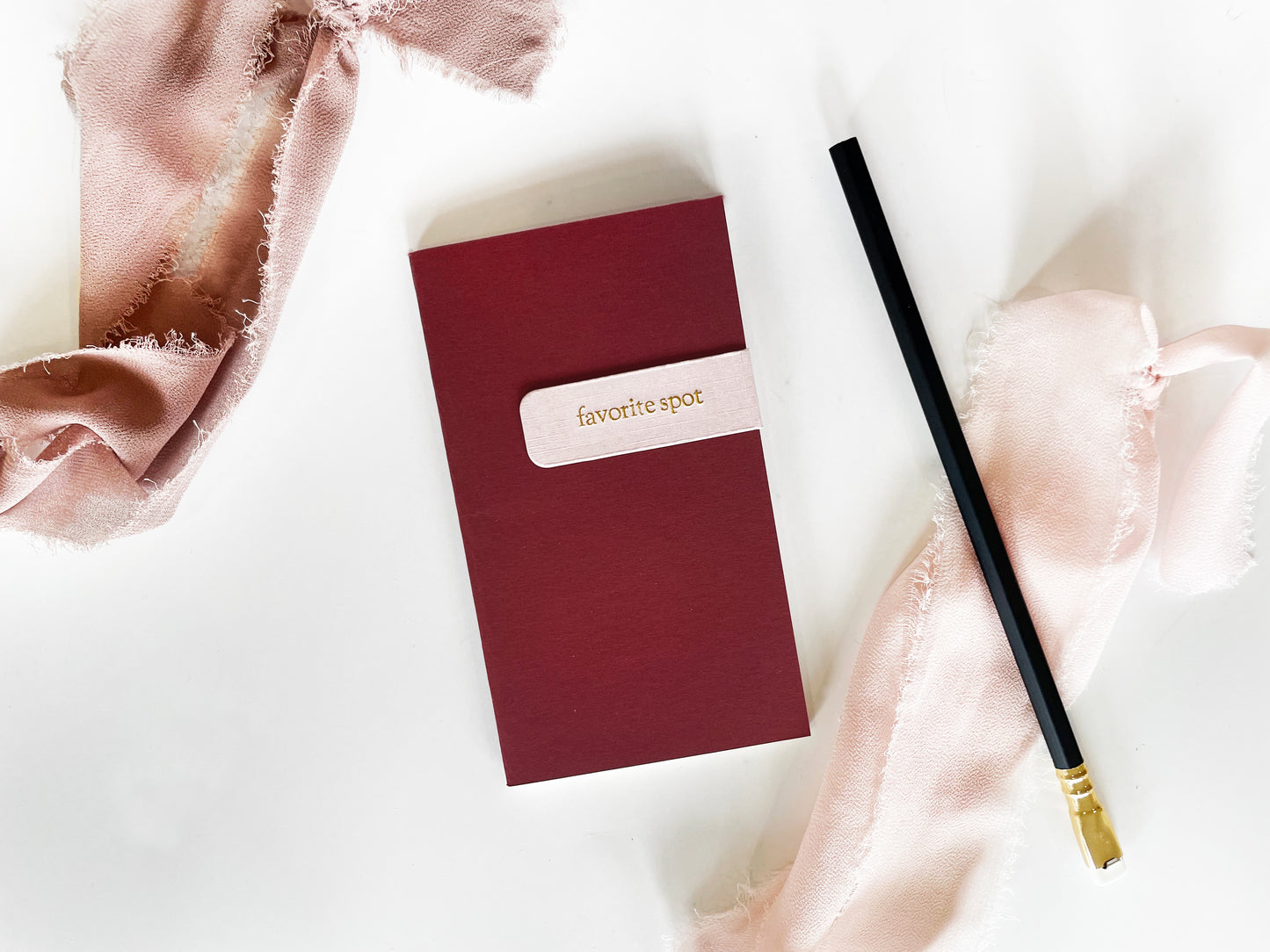 Custom Text Foil Embossed Magnetic Bookmarks