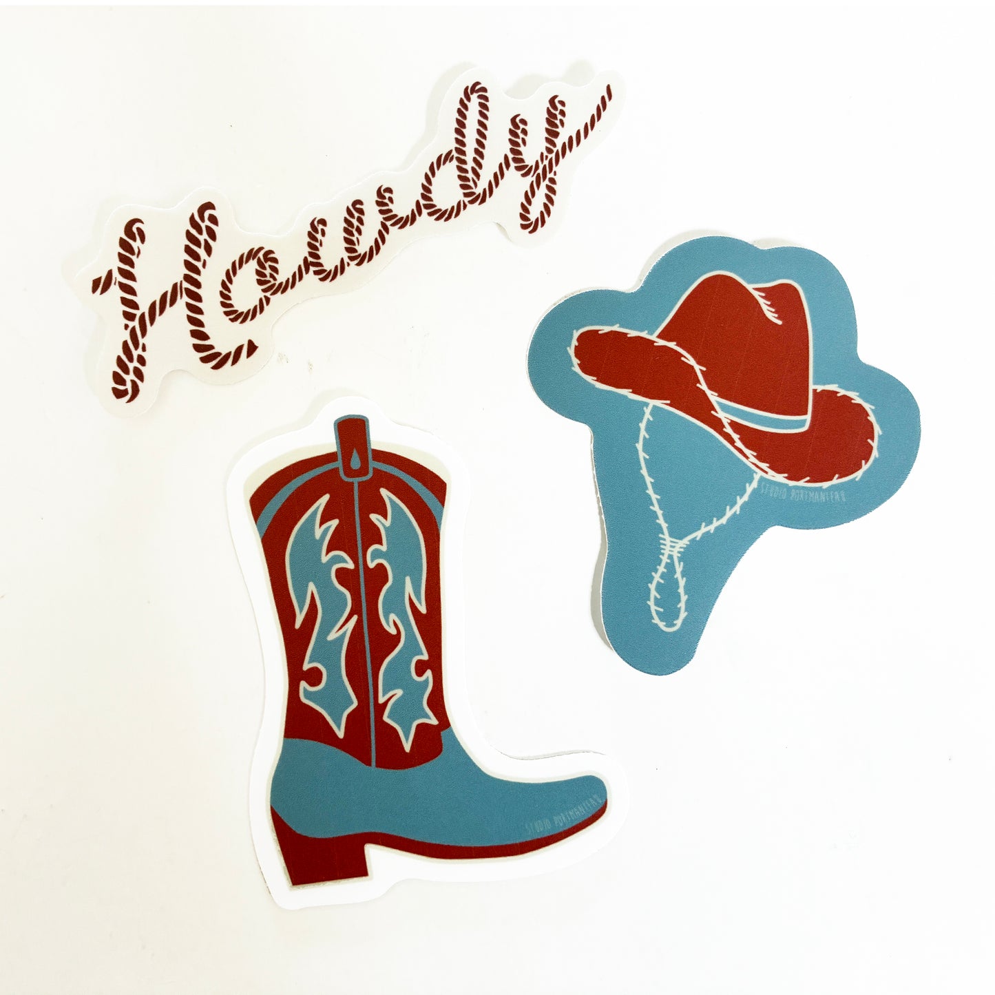 Cowboy Hat Vinyl Sticker