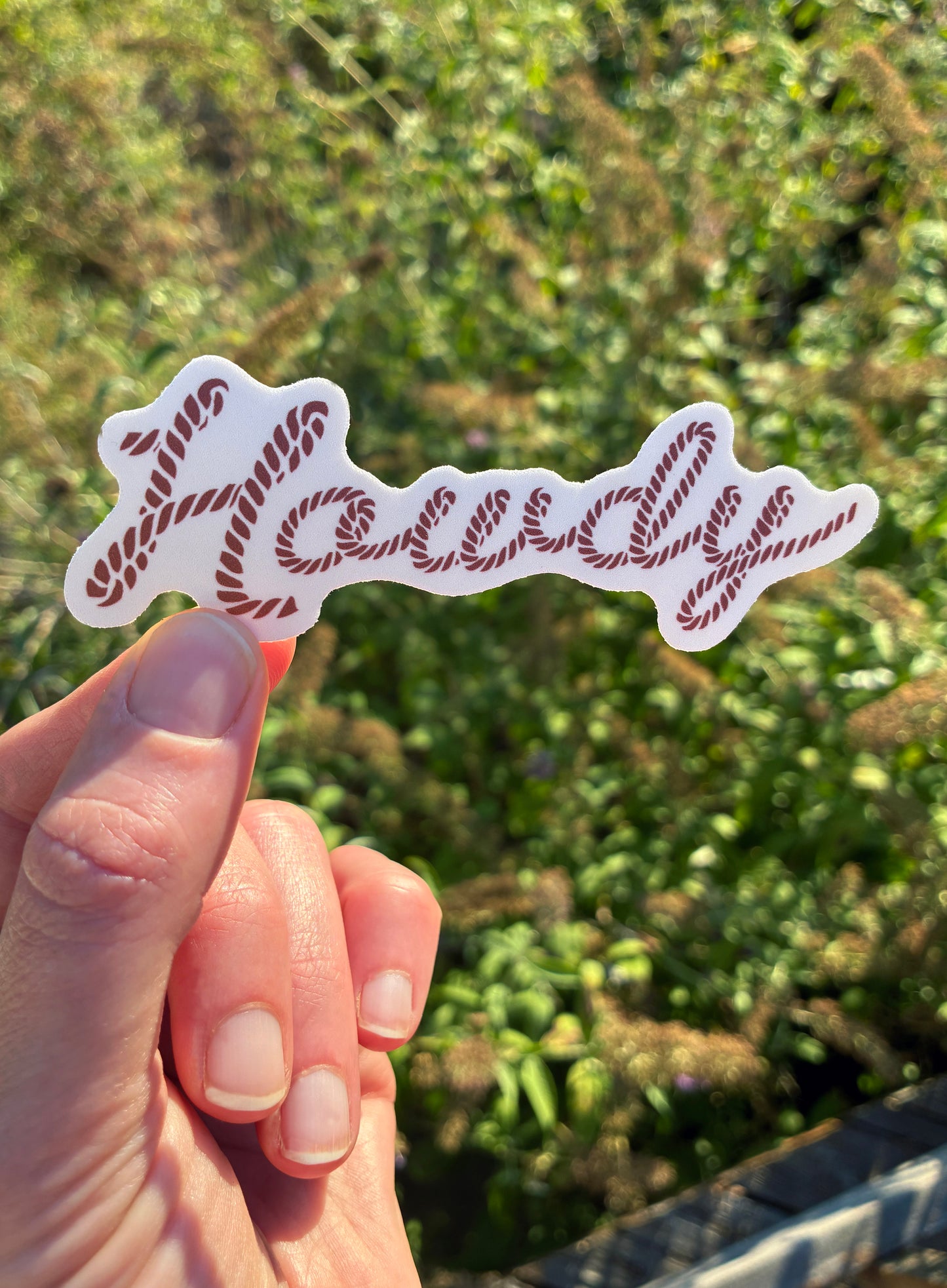 Howdy Vinyl Sticker