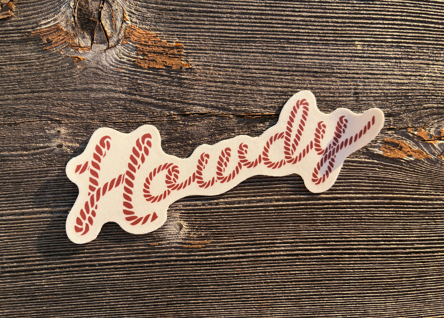 Howdy Vinyl Sticker