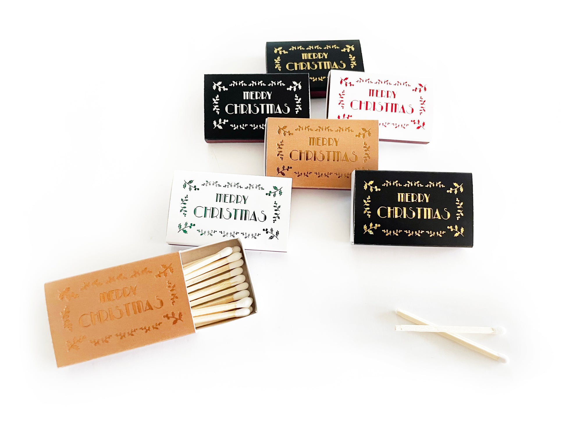 Merry Christmas Matchbox - Studio Portmanteau
