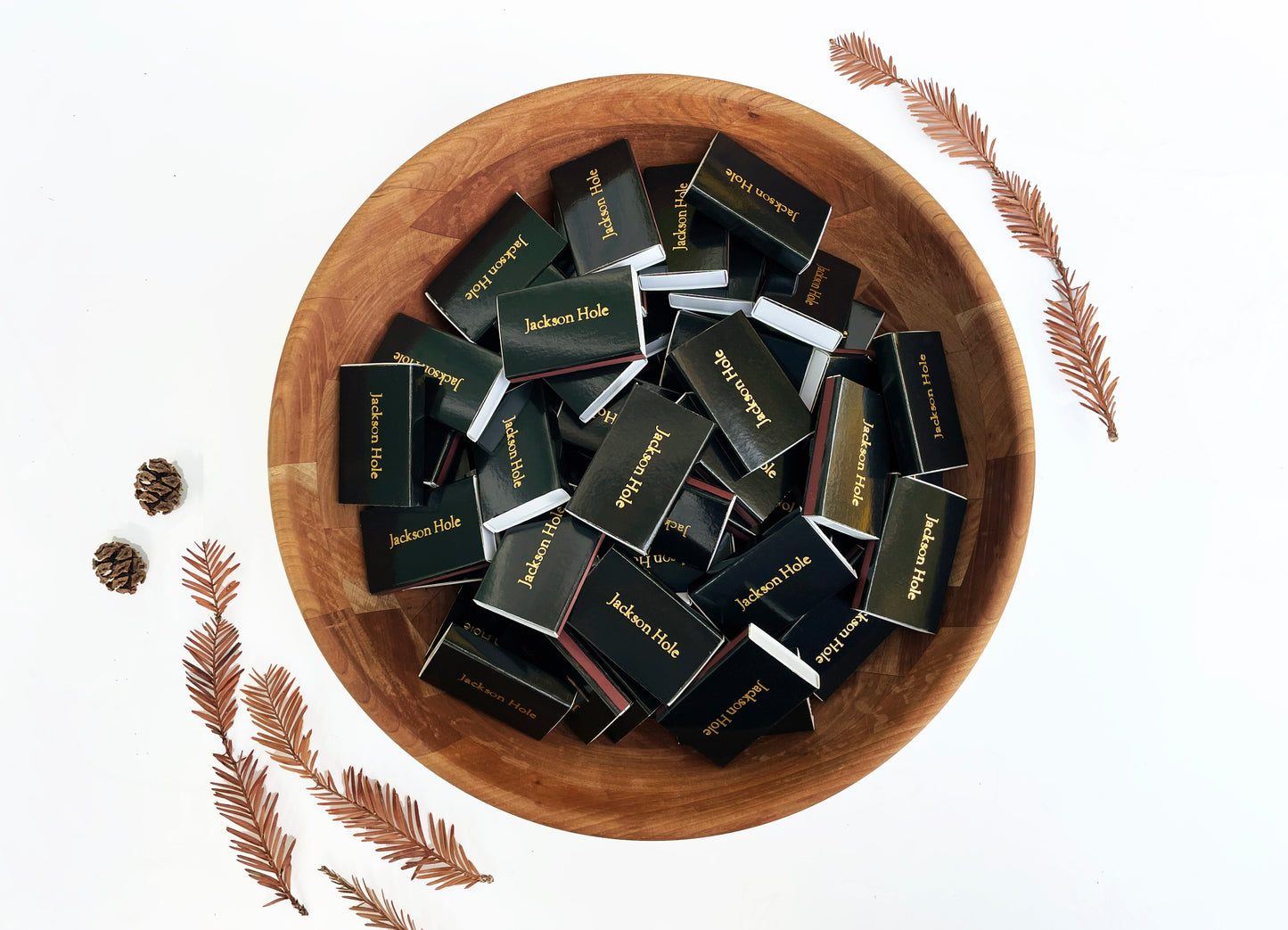 Custom Text Foil Embossed Matchboxes | Larger, Timeless Font