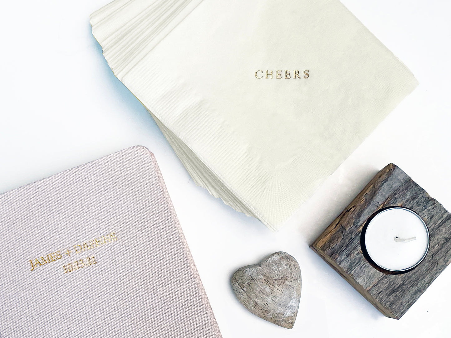 Custom Text Cocktail Napkins