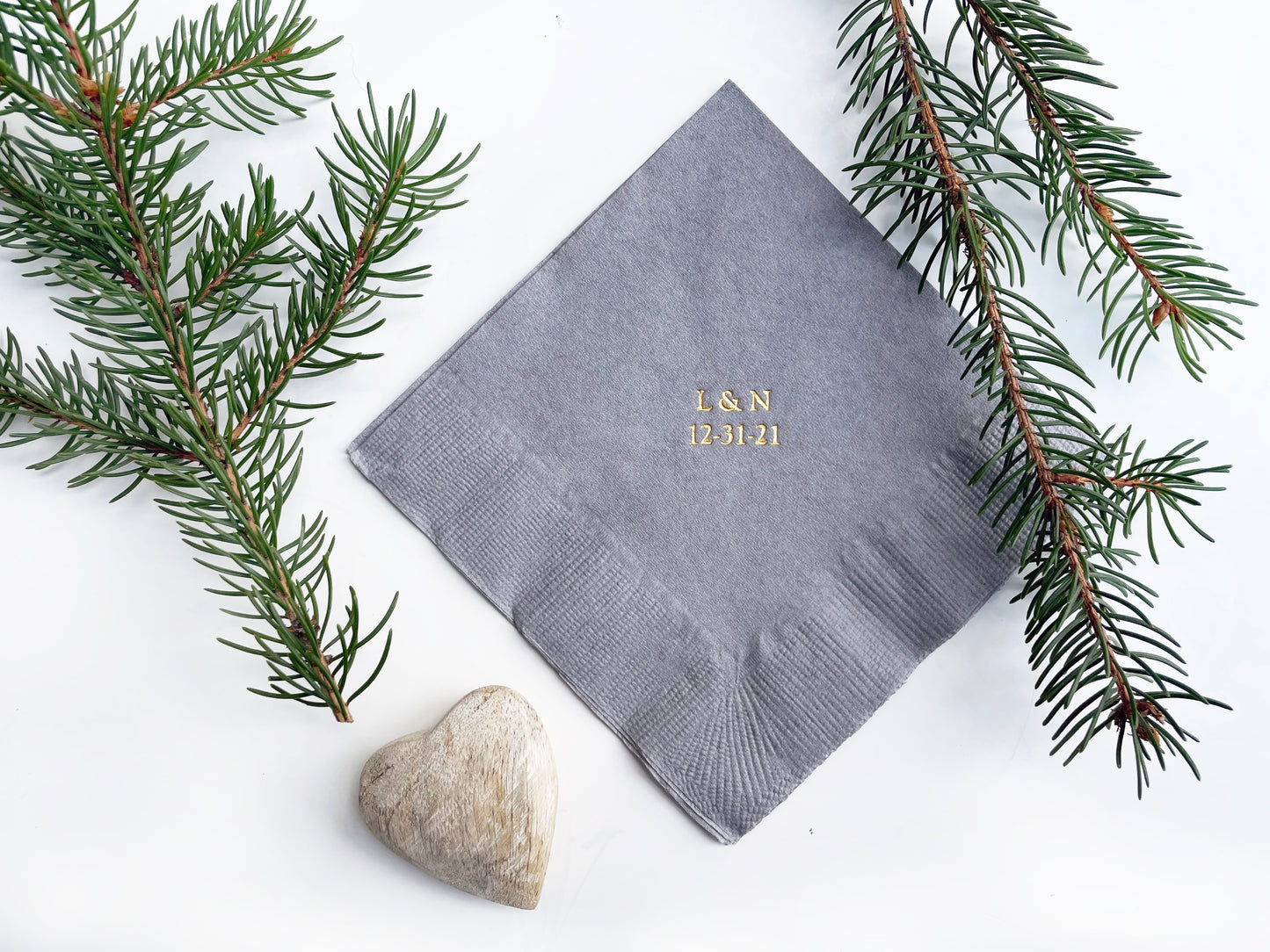 Custom Text Cocktail Napkins