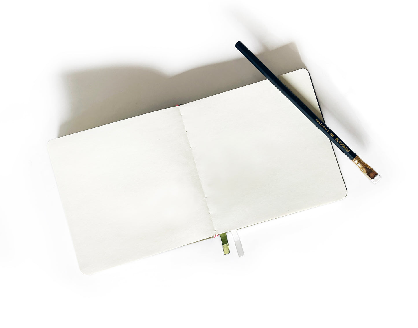 Custom Logo Foil Embossed Square Linen Notebook - Studio Portmanteau