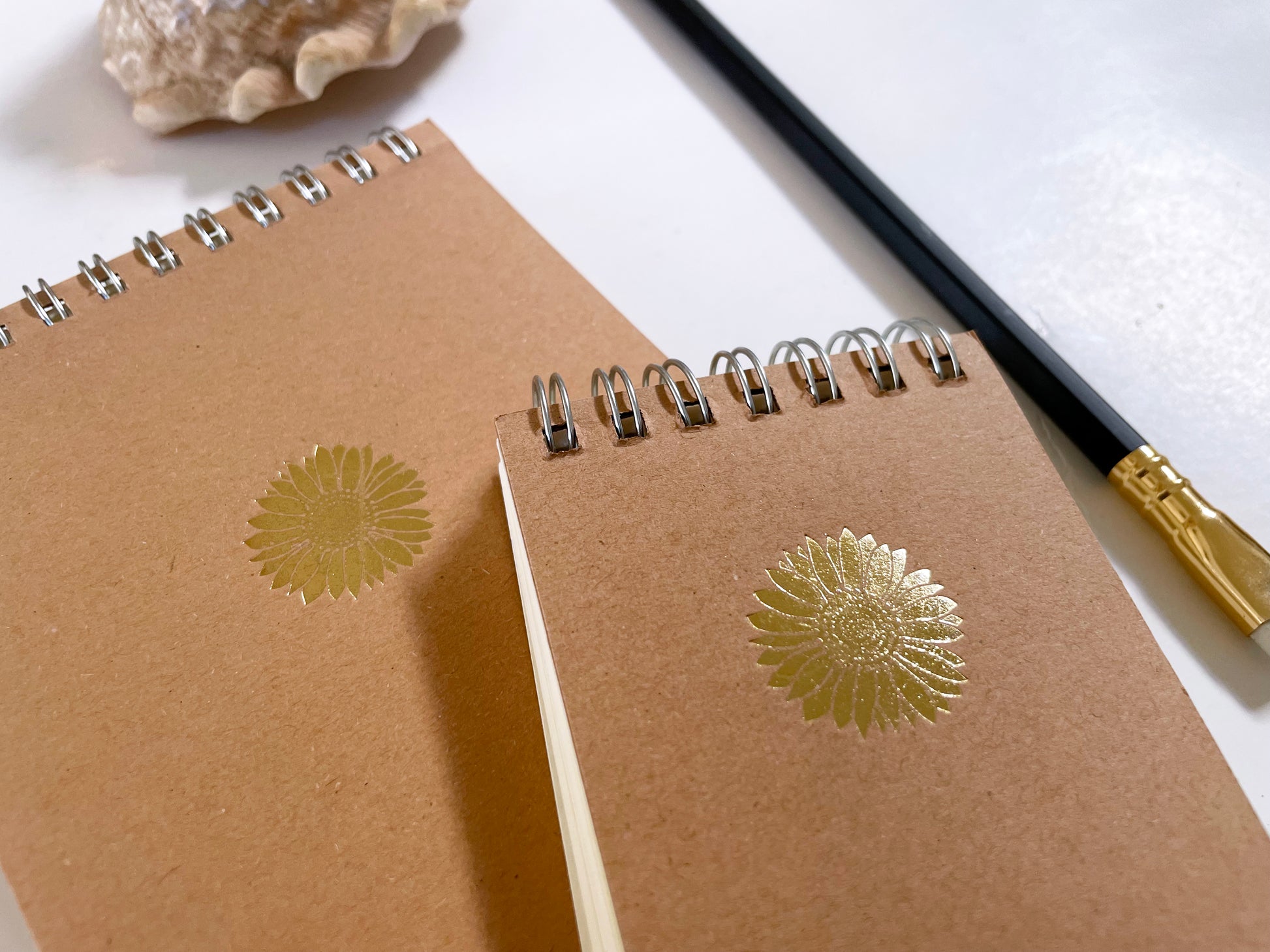 Foil Embossed Tiny Treasures Small Top Spiral Notebook - Studio Portmanteau