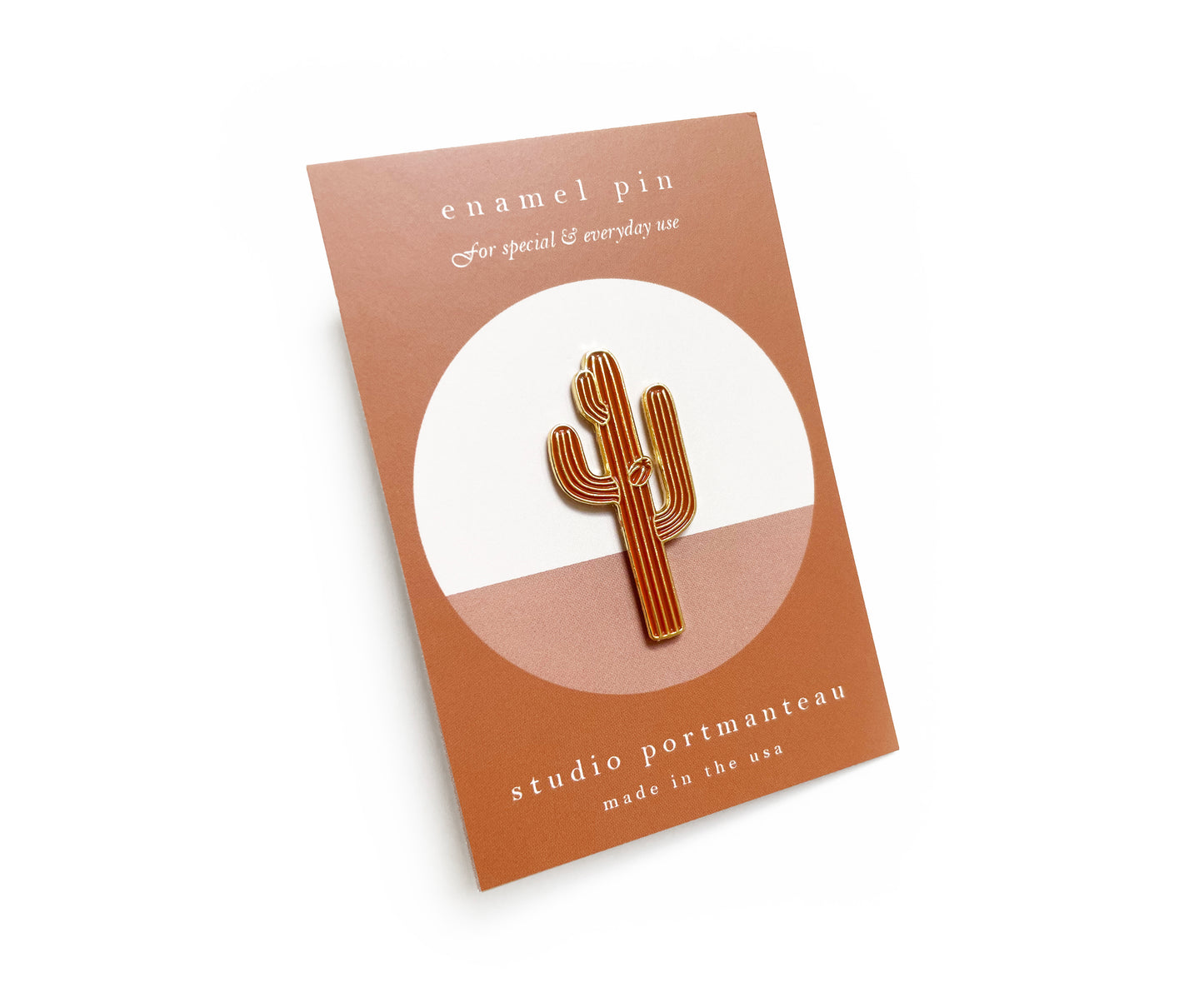 Saguaro Cactus Enamel Pin