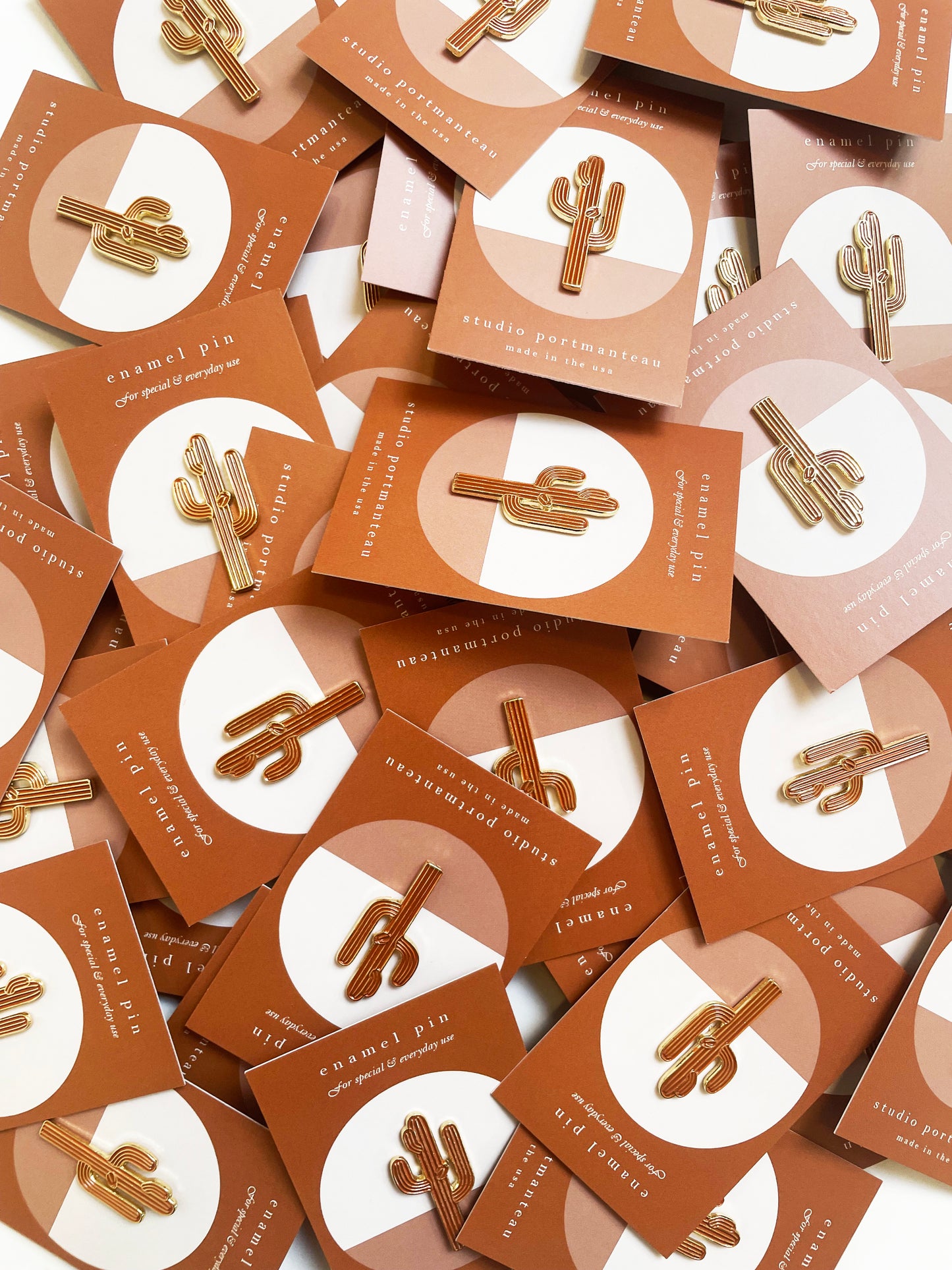 Saguaro Cactus Enamel Pin