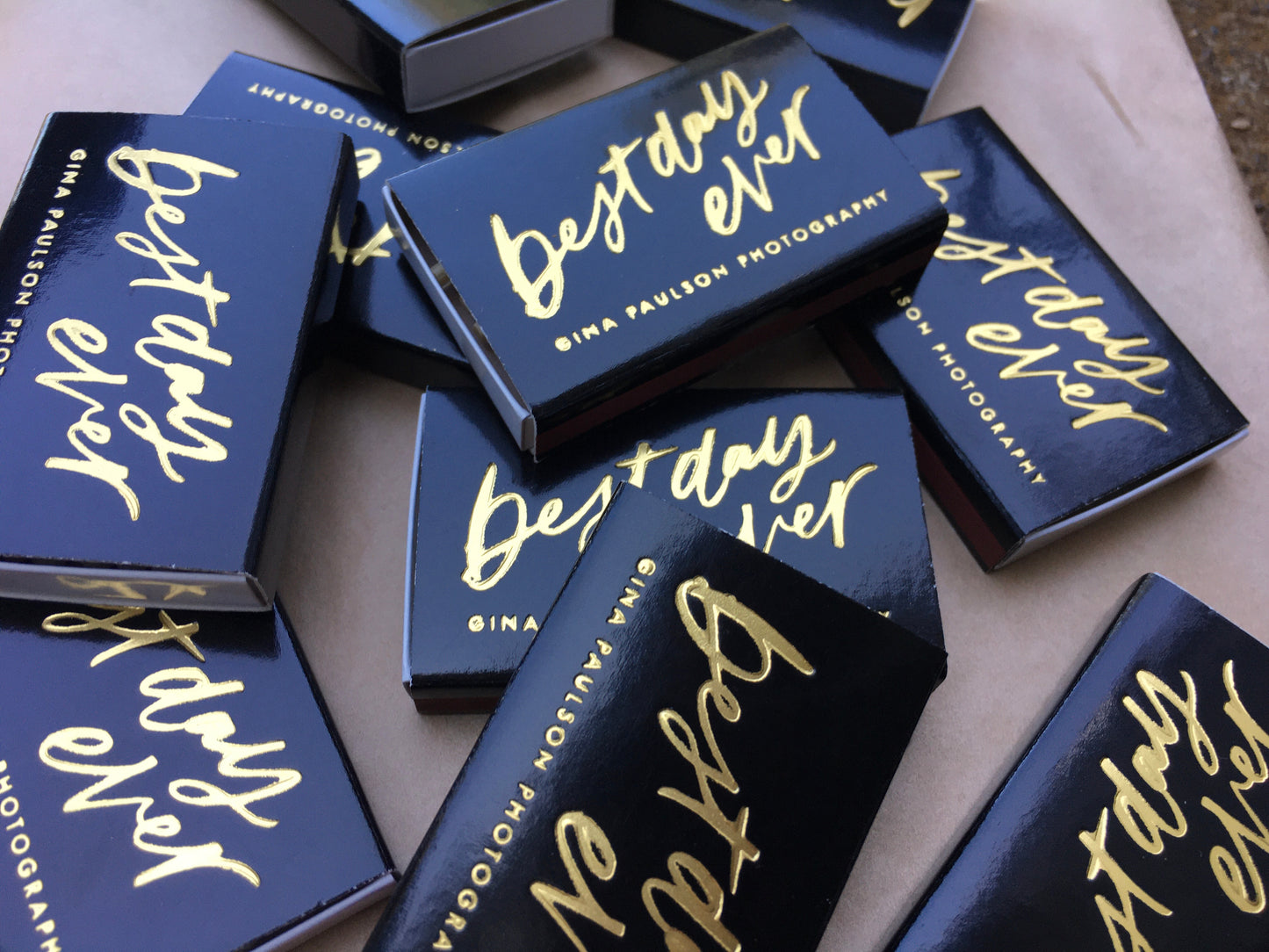Custom Logo Matchboxes - Studio Portmanteau