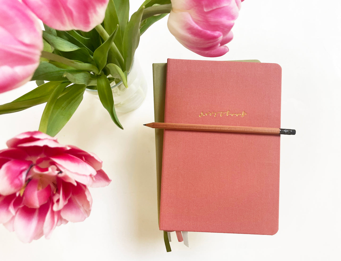 Foil Embossed Linen Guestbook | Fabric Welcome Book