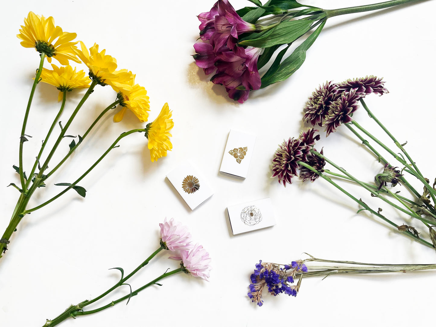 Ranunculus Flower Matchbox