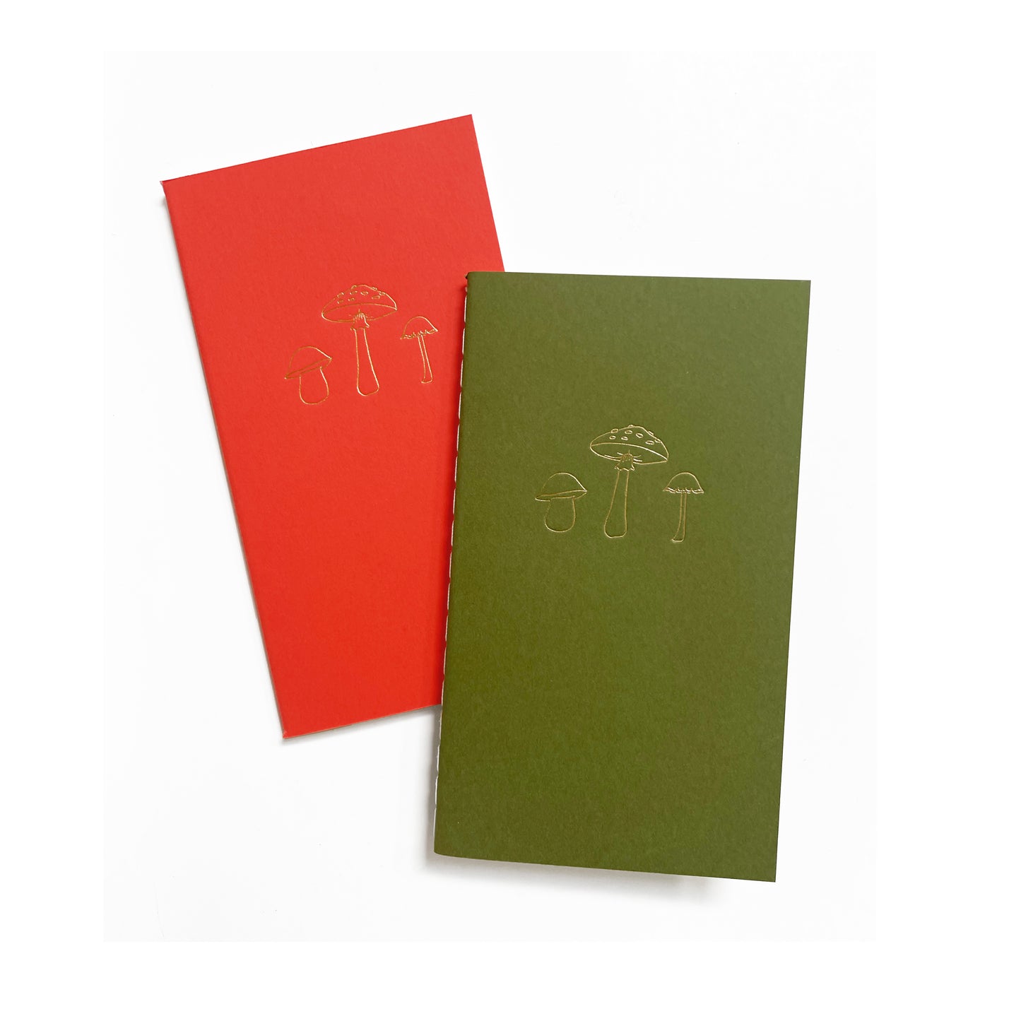 Mushroom Trio Mini Saddle Stitch Notebook