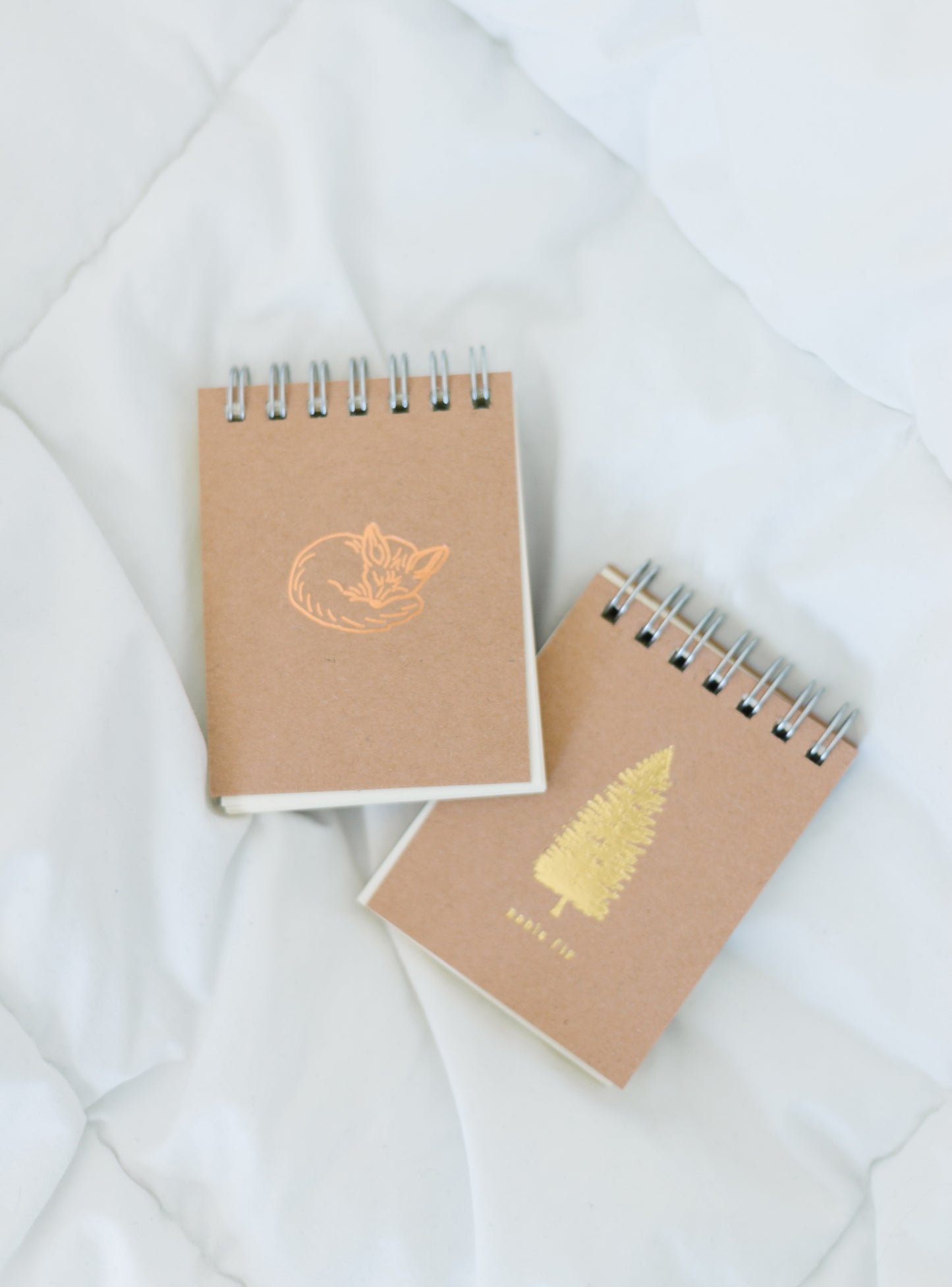 Foil Embossed Tiny Treasures Pocket-Size Top Spiral Notebook