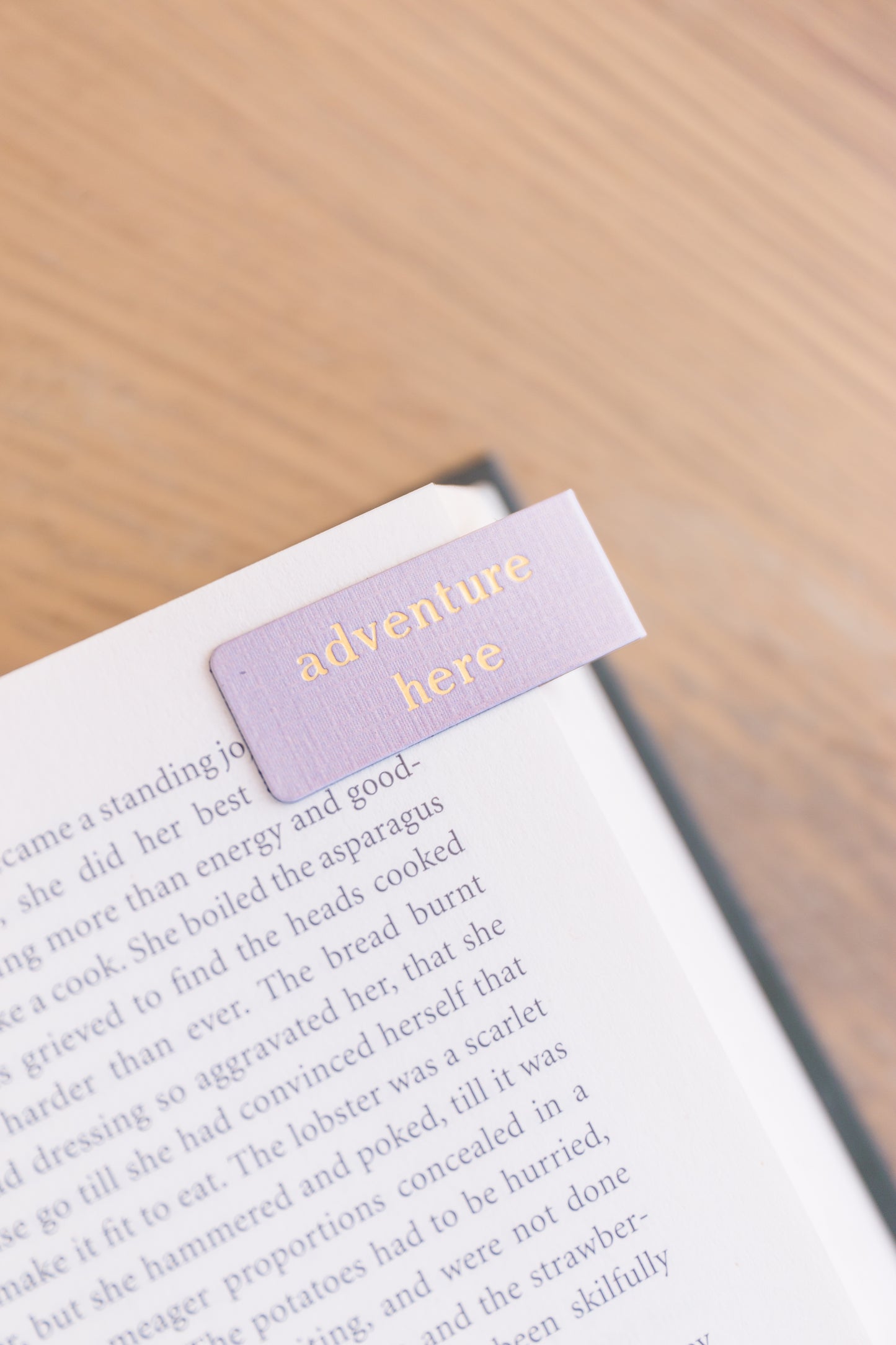Custom Text Foil Embossed Magnetic Bookmarks