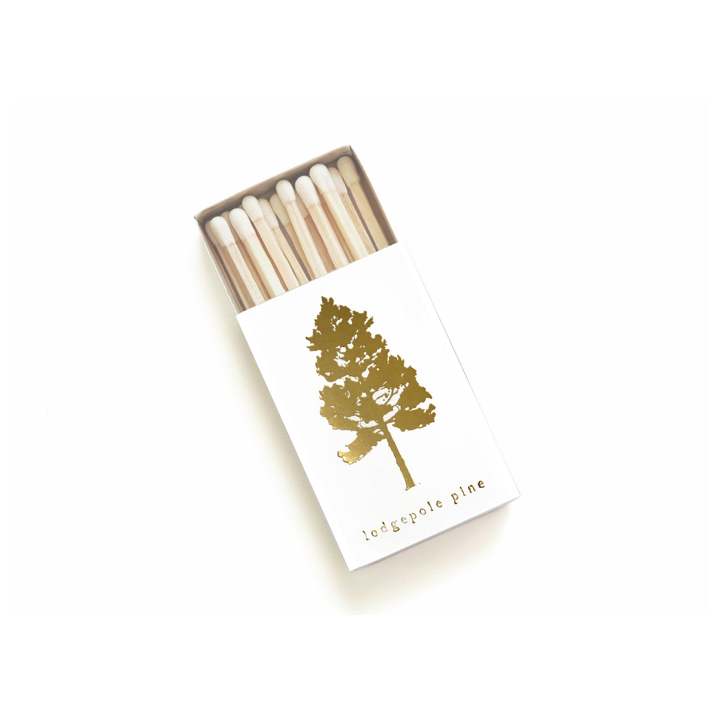 Lodgepole Pine Tree Matchbox