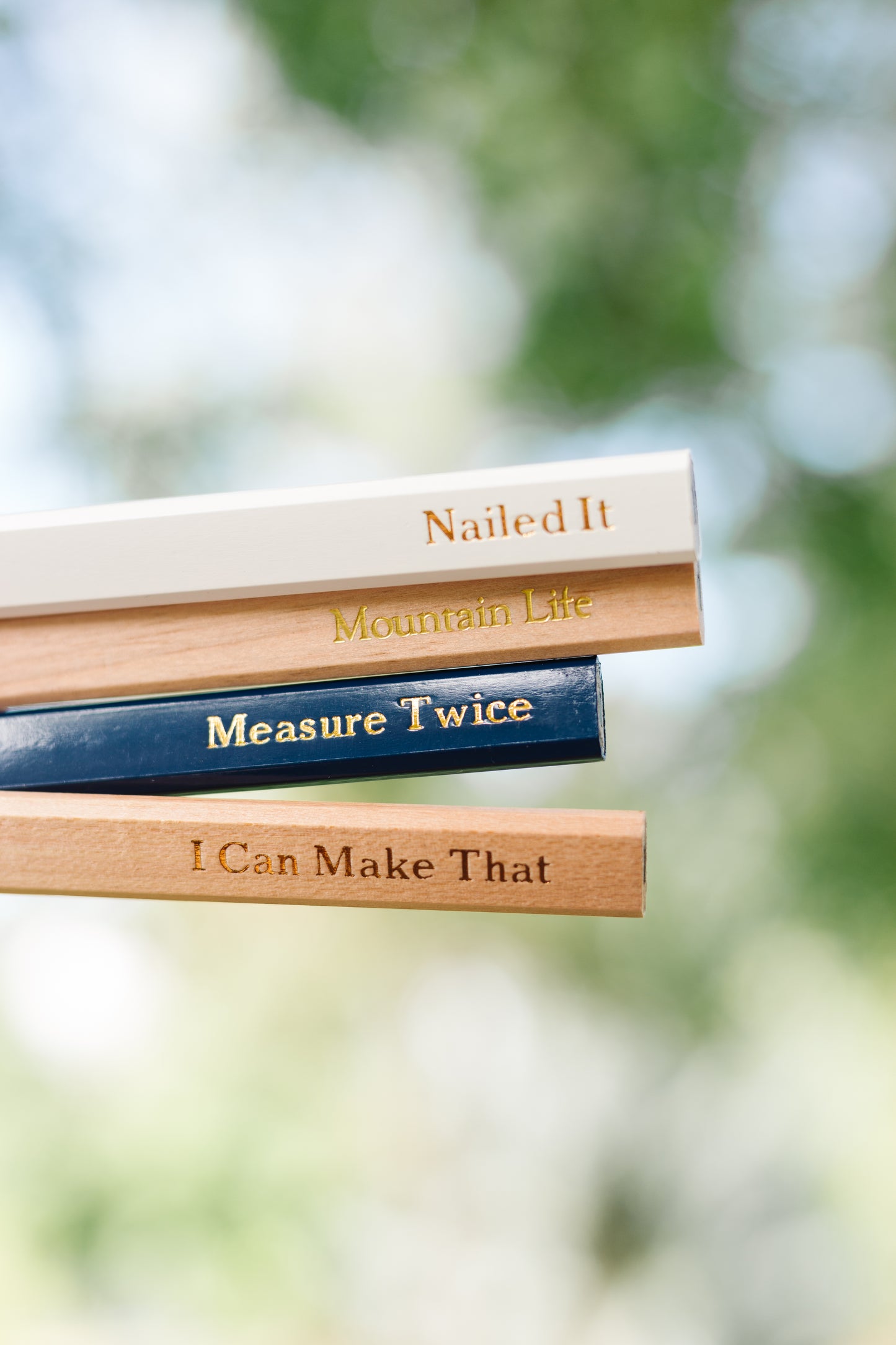 I Can Make That Foil Embossed Carpenter Pencil