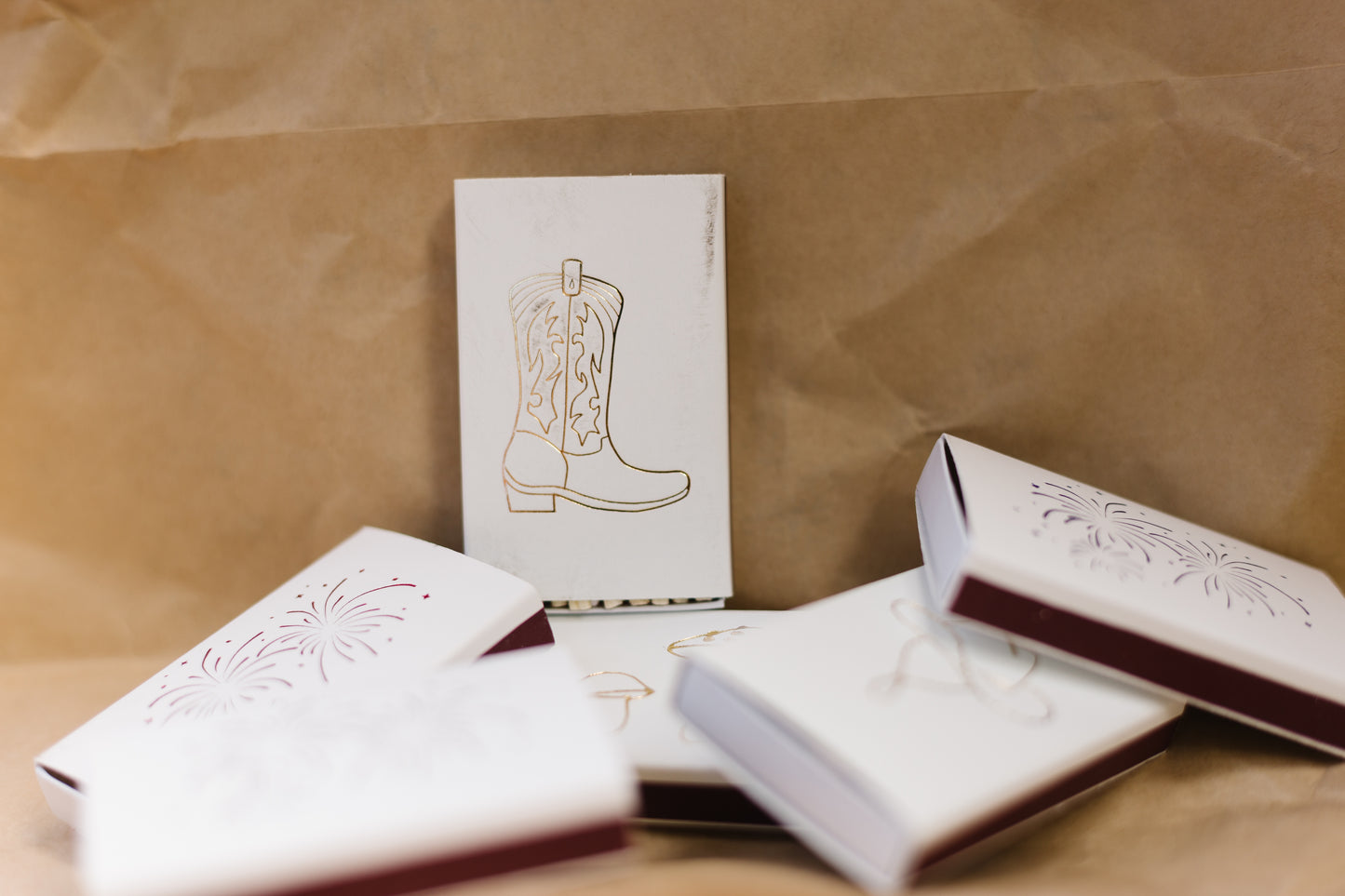 Cowboy Boot Matchbox