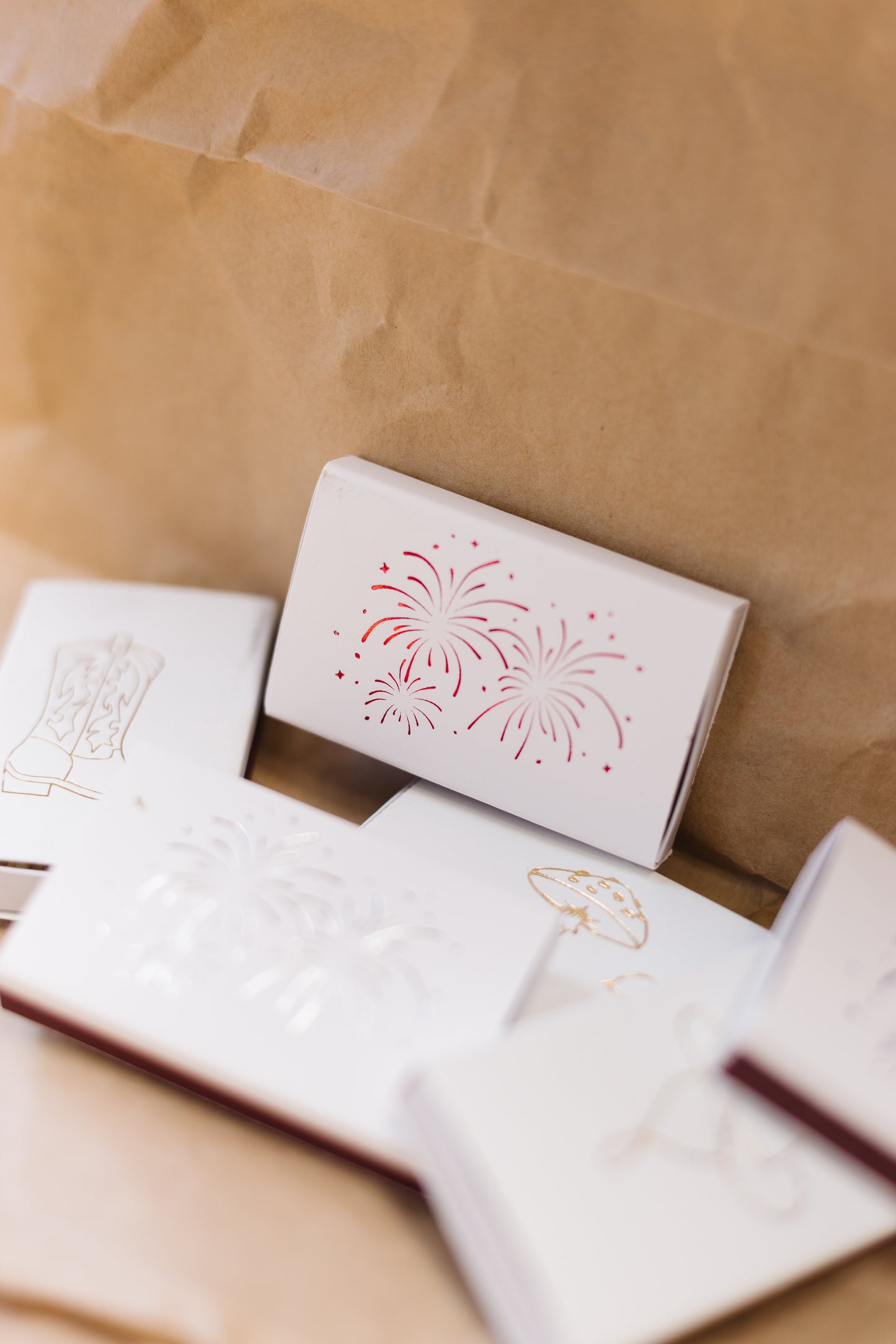 Festive Fireworks Matchbox