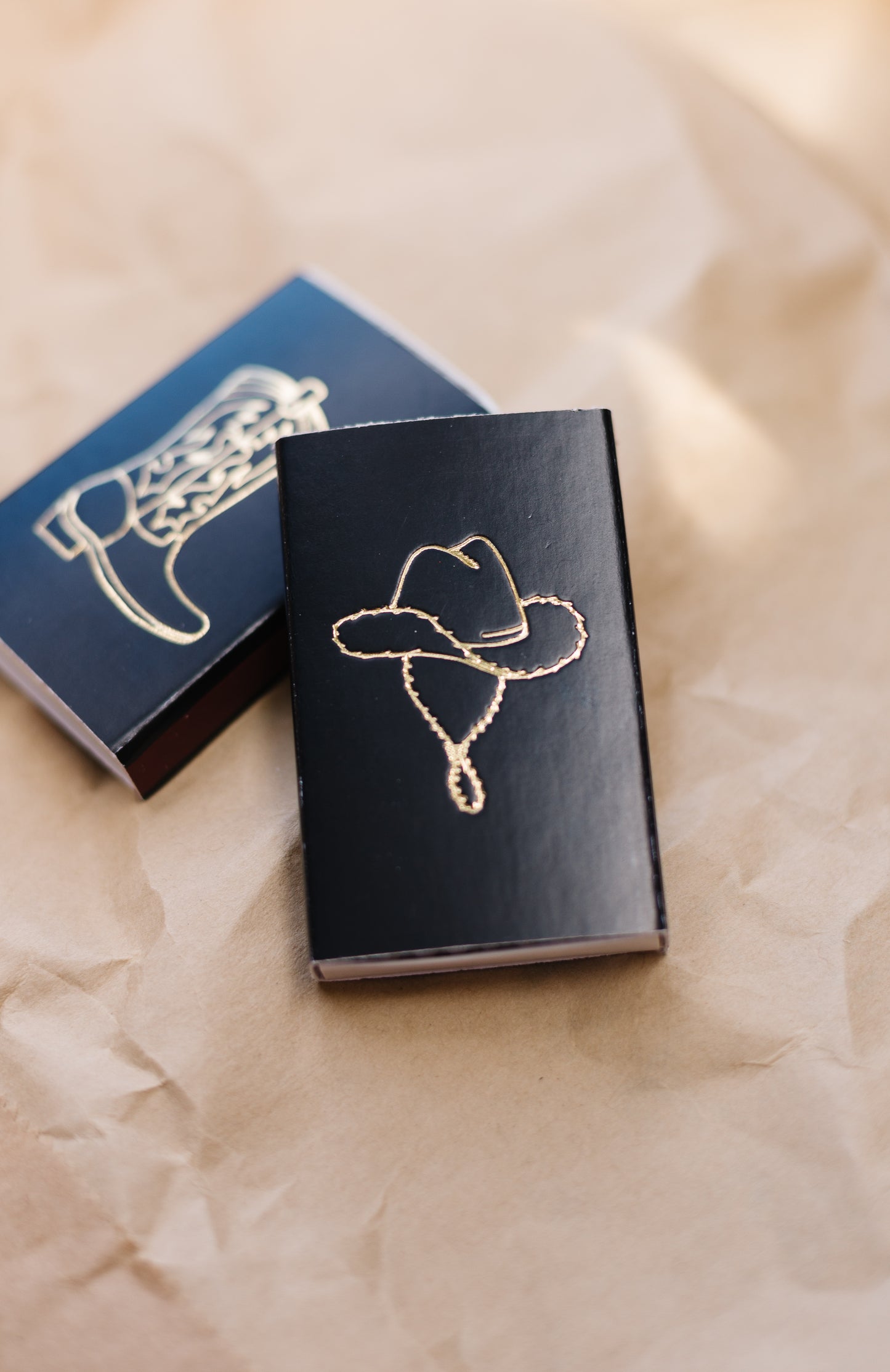 Cowboy Hat Matchbox