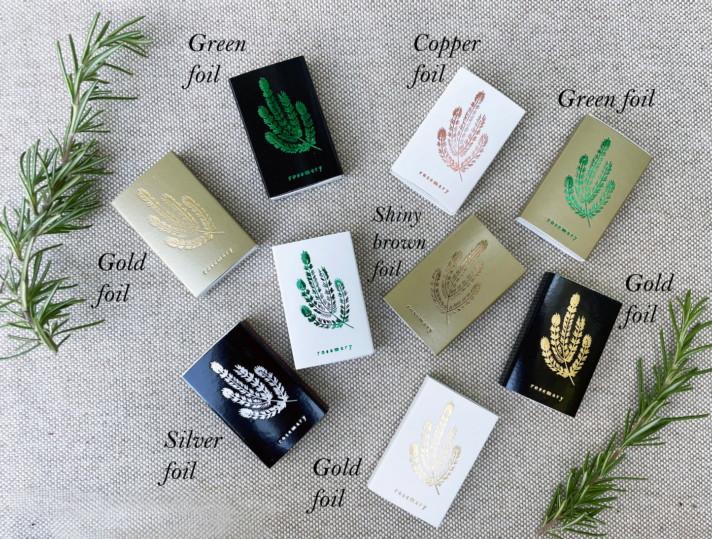 Rosemary Matchbox - Studio Portmanteau