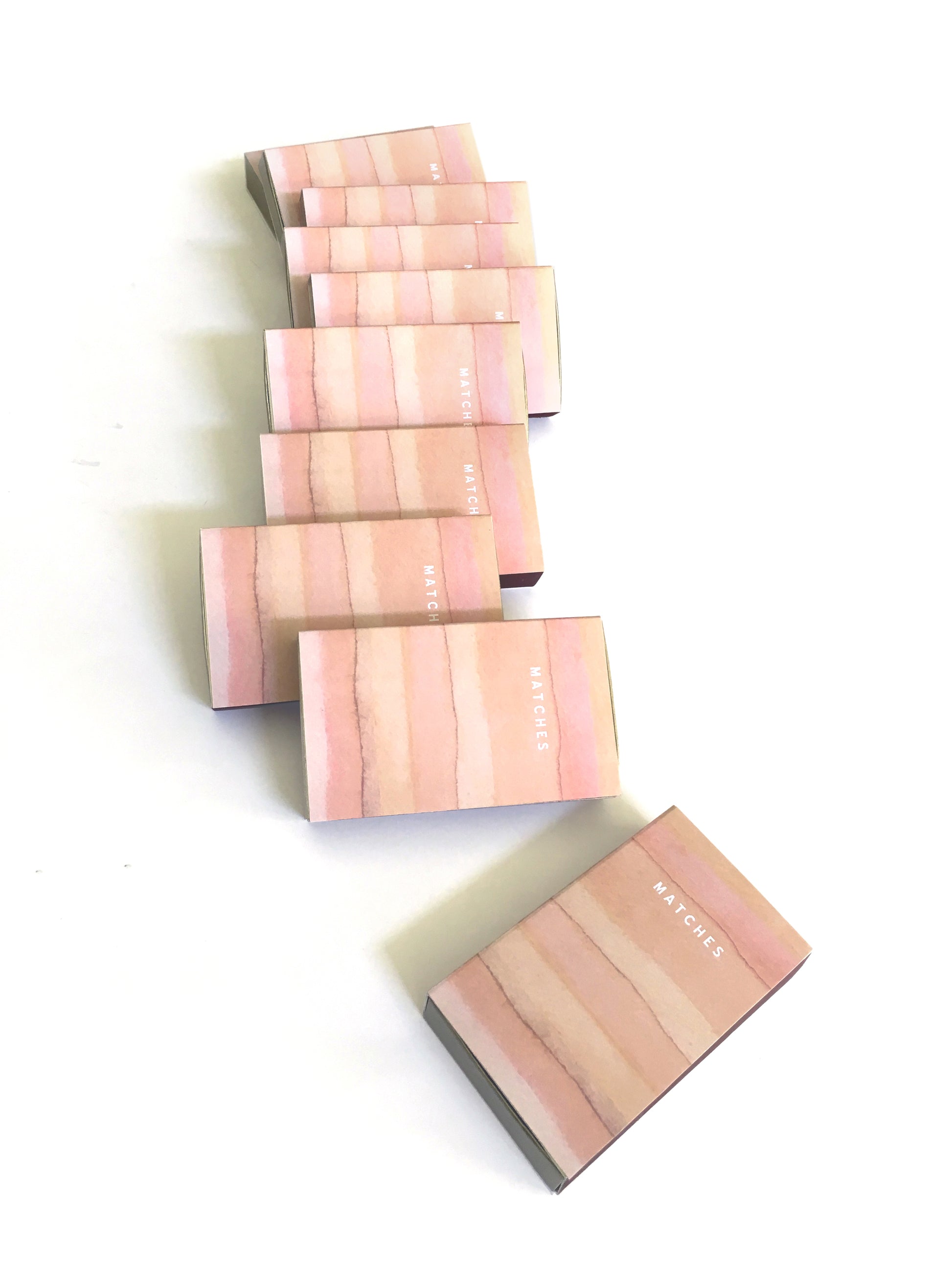 Earth Tones Large Matchbox - Studio Portmanteau