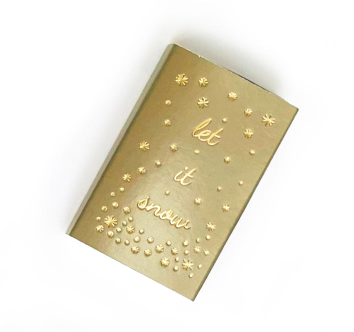 Let it Snow Matchbox - Studio Portmanteau