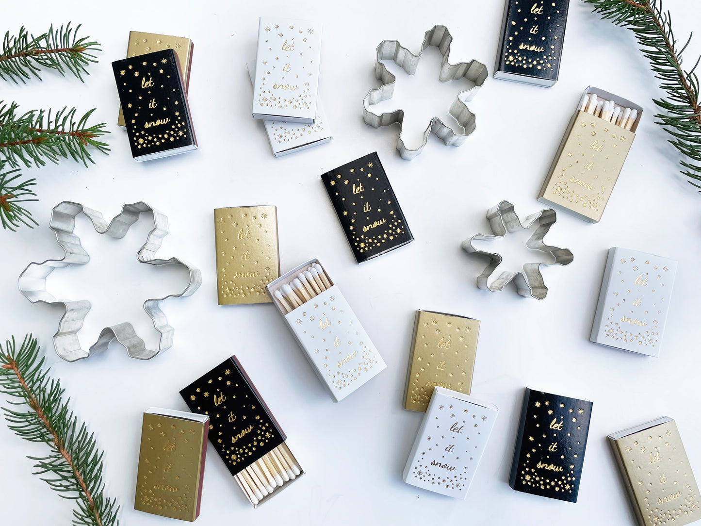 Let it Snow Matchbox - Studio Portmanteau