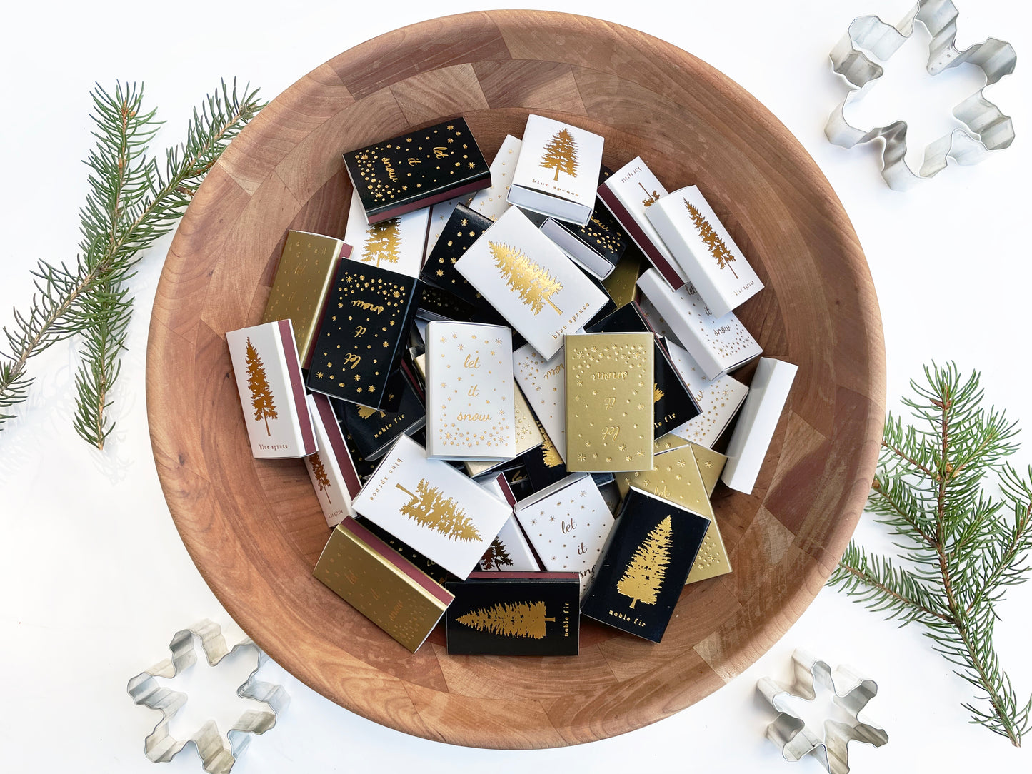 Let it Snow Matchbox - Studio Portmanteau