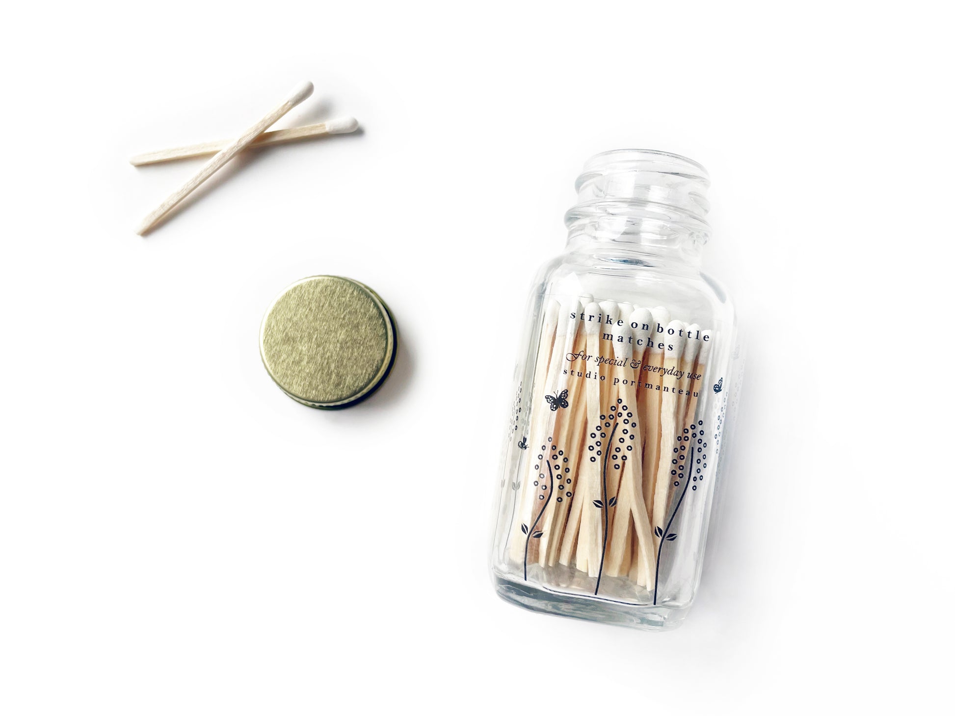 Wildflower Jar Matches - Studio Portmanteau