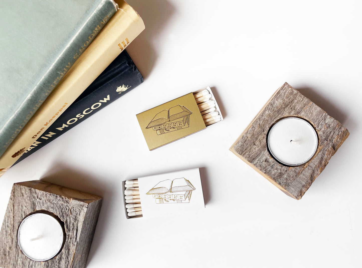 Book Lover Matchbox - Studio Portmanteau
