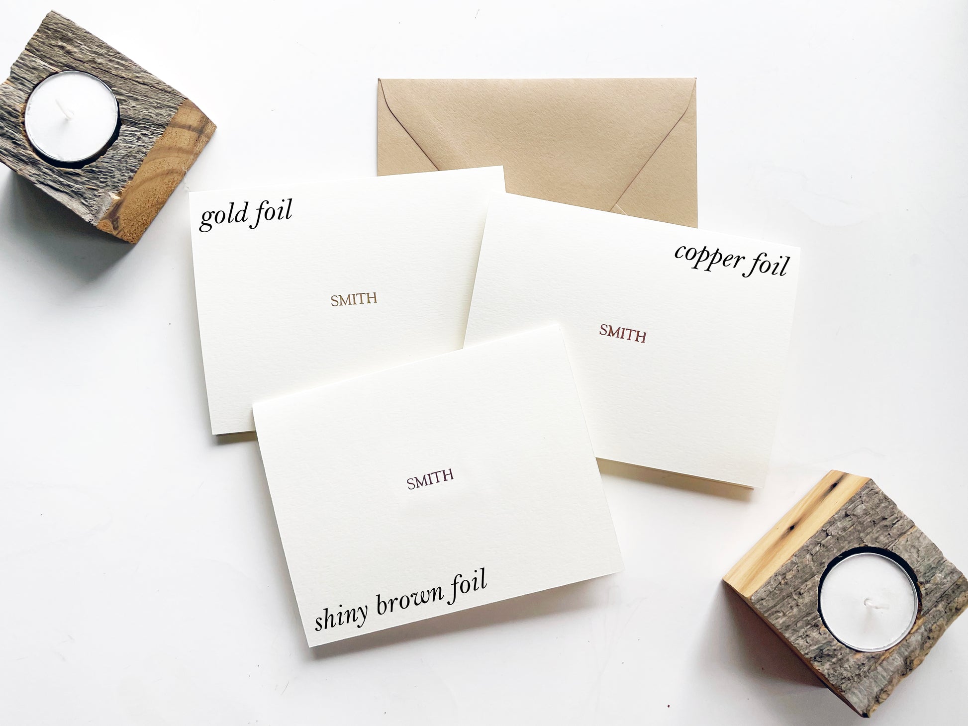 Custom Text Stationery Set - Studio Portmanteau