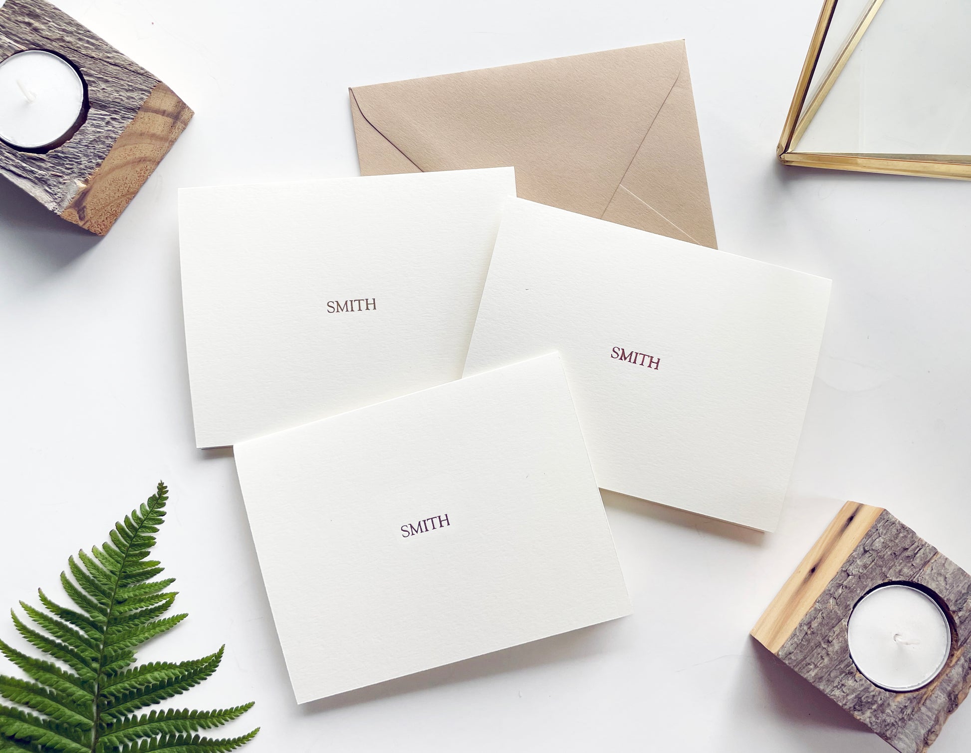 Custom Text Stationery Set - Studio Portmanteau