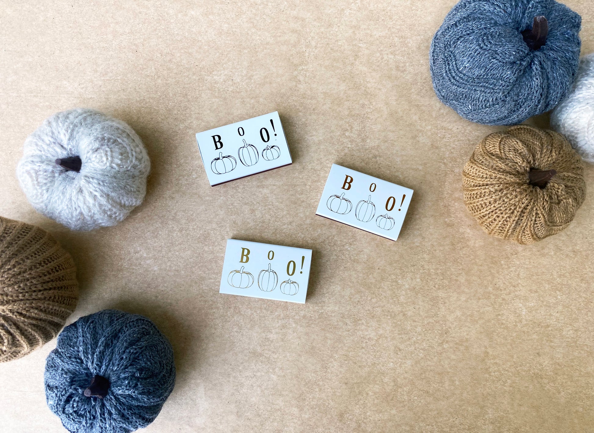 Boo! Pumpkin Matchbox - Studio Portmanteau