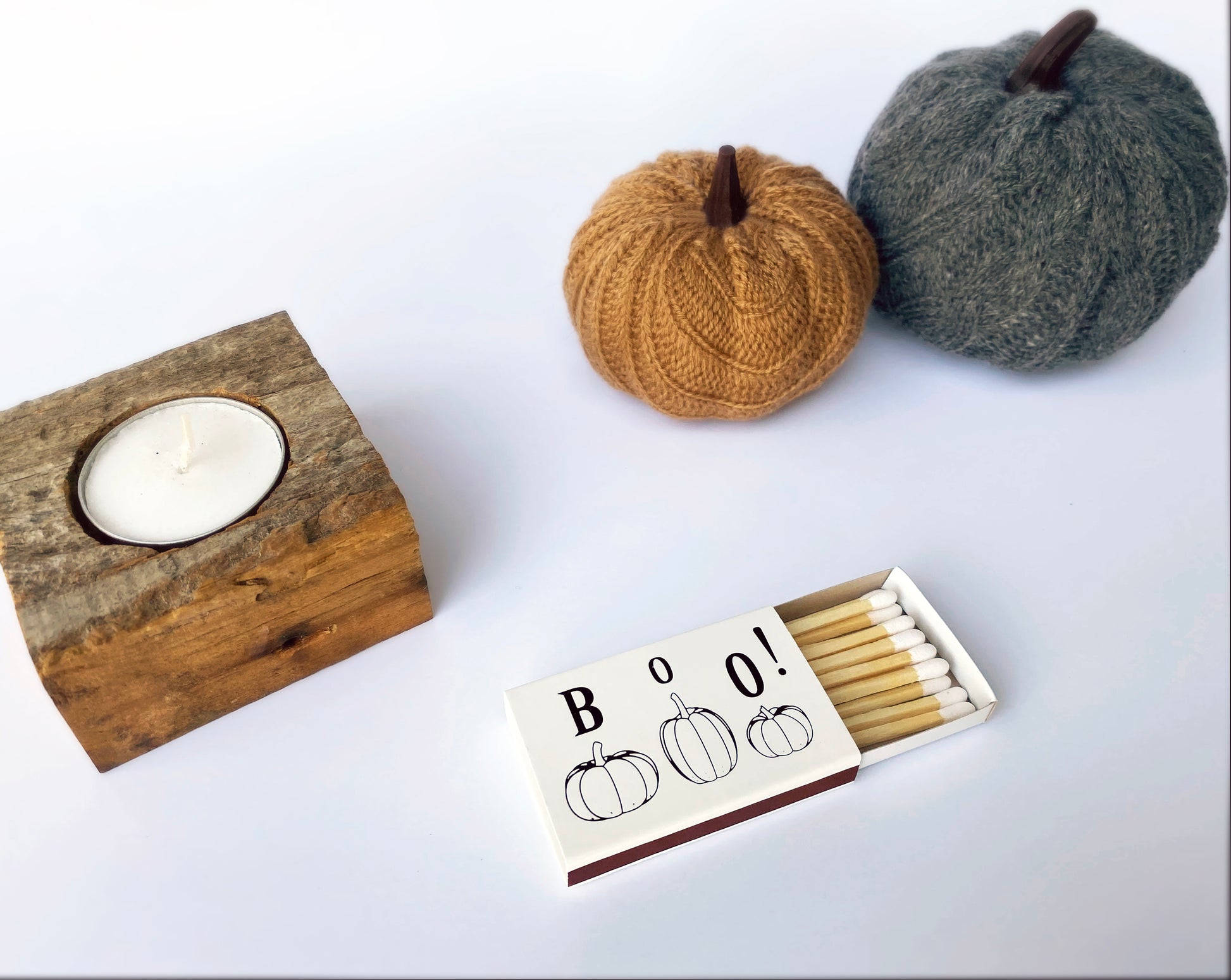Boo! Pumpkin Matchbox - Studio Portmanteau