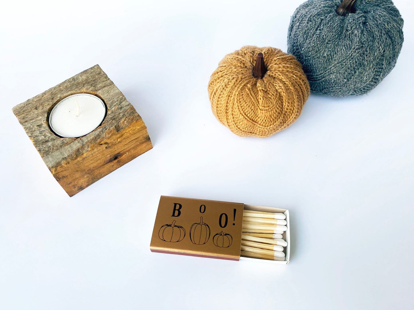 Boo! Pumpkin Matchbox - Studio Portmanteau