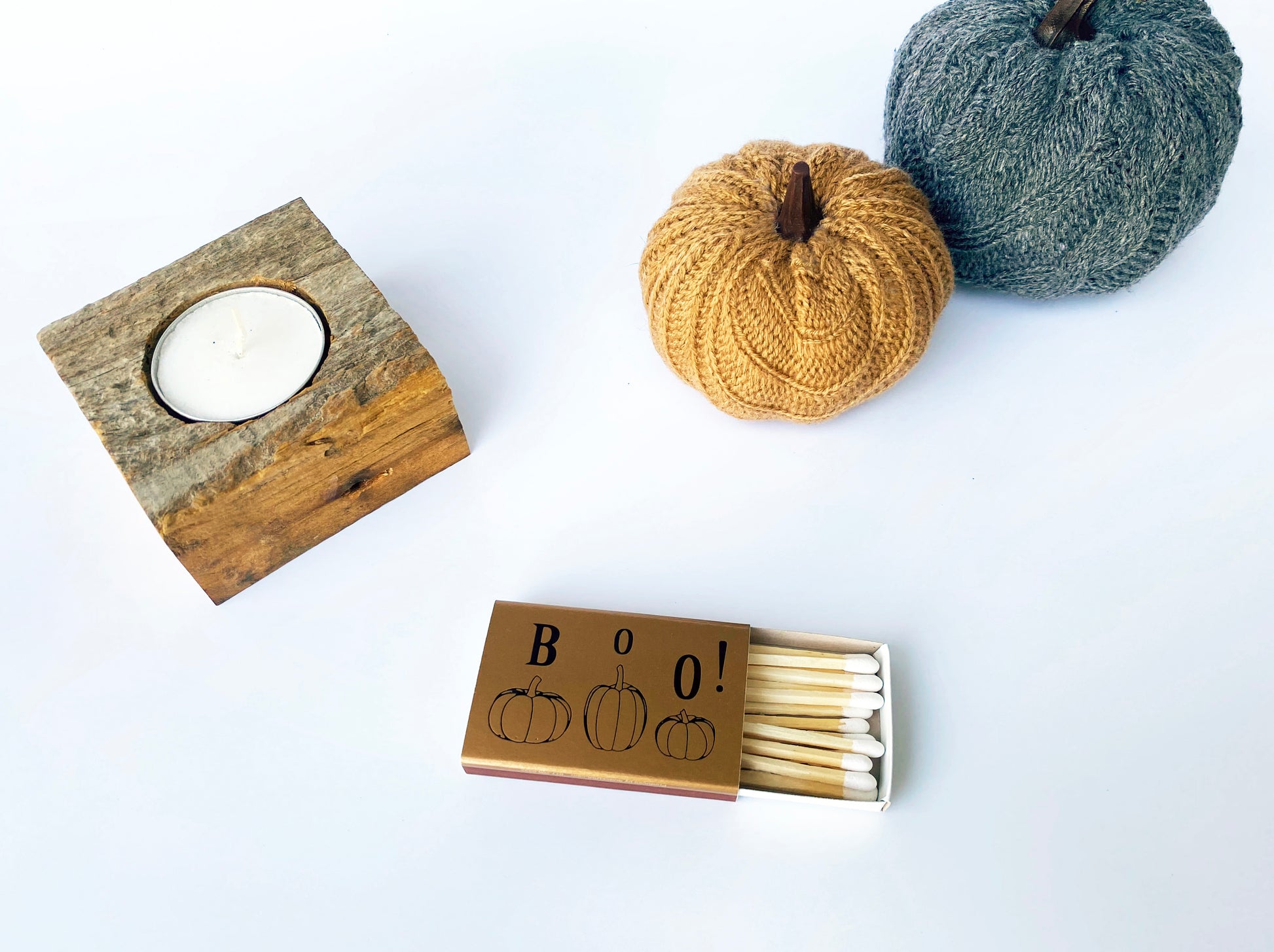 Boo! Pumpkin Matchbox - Studio Portmanteau