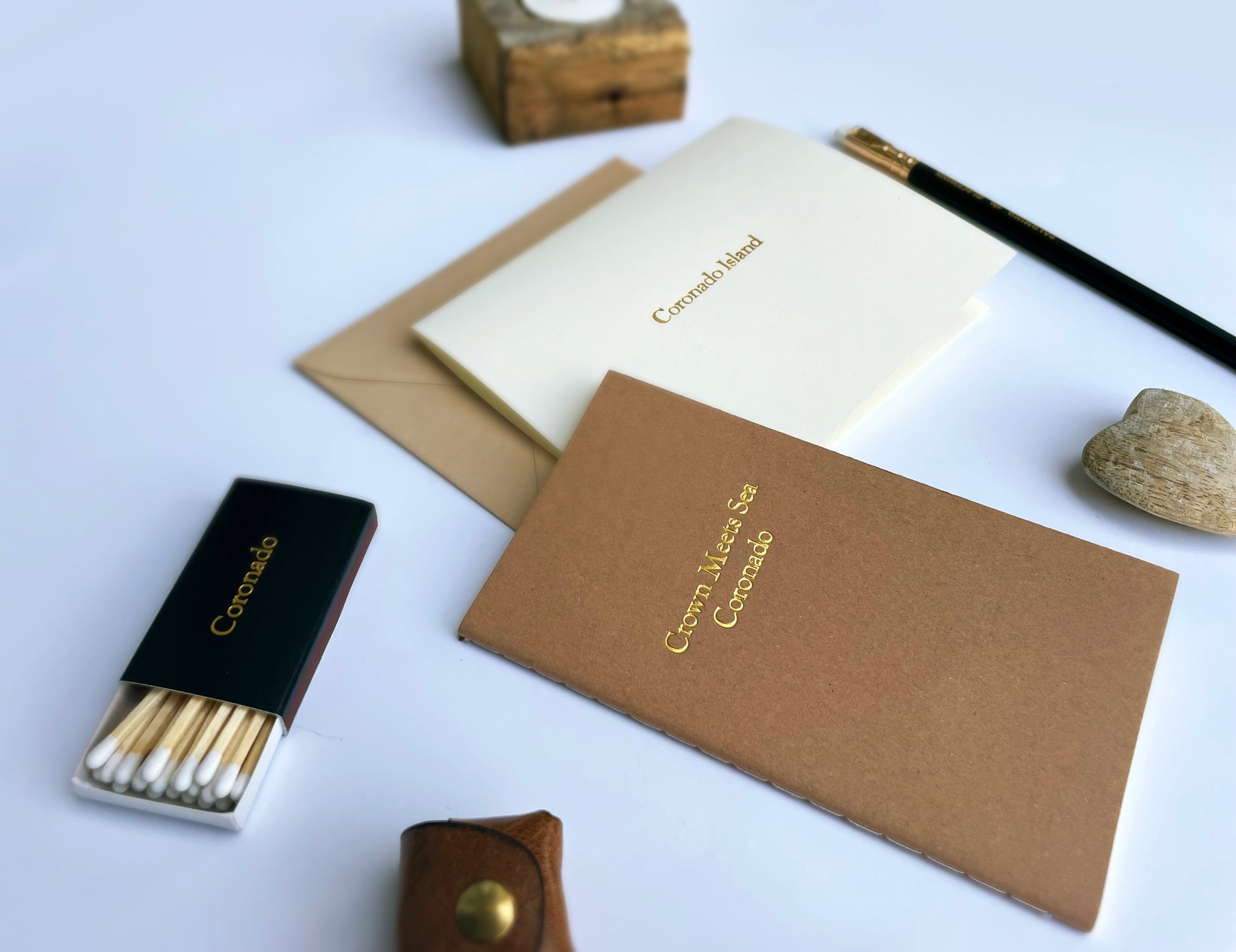 Custom Text Stationery Set - Studio Portmanteau