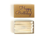 Happy Birthday Matchbox - Studio Portmanteau