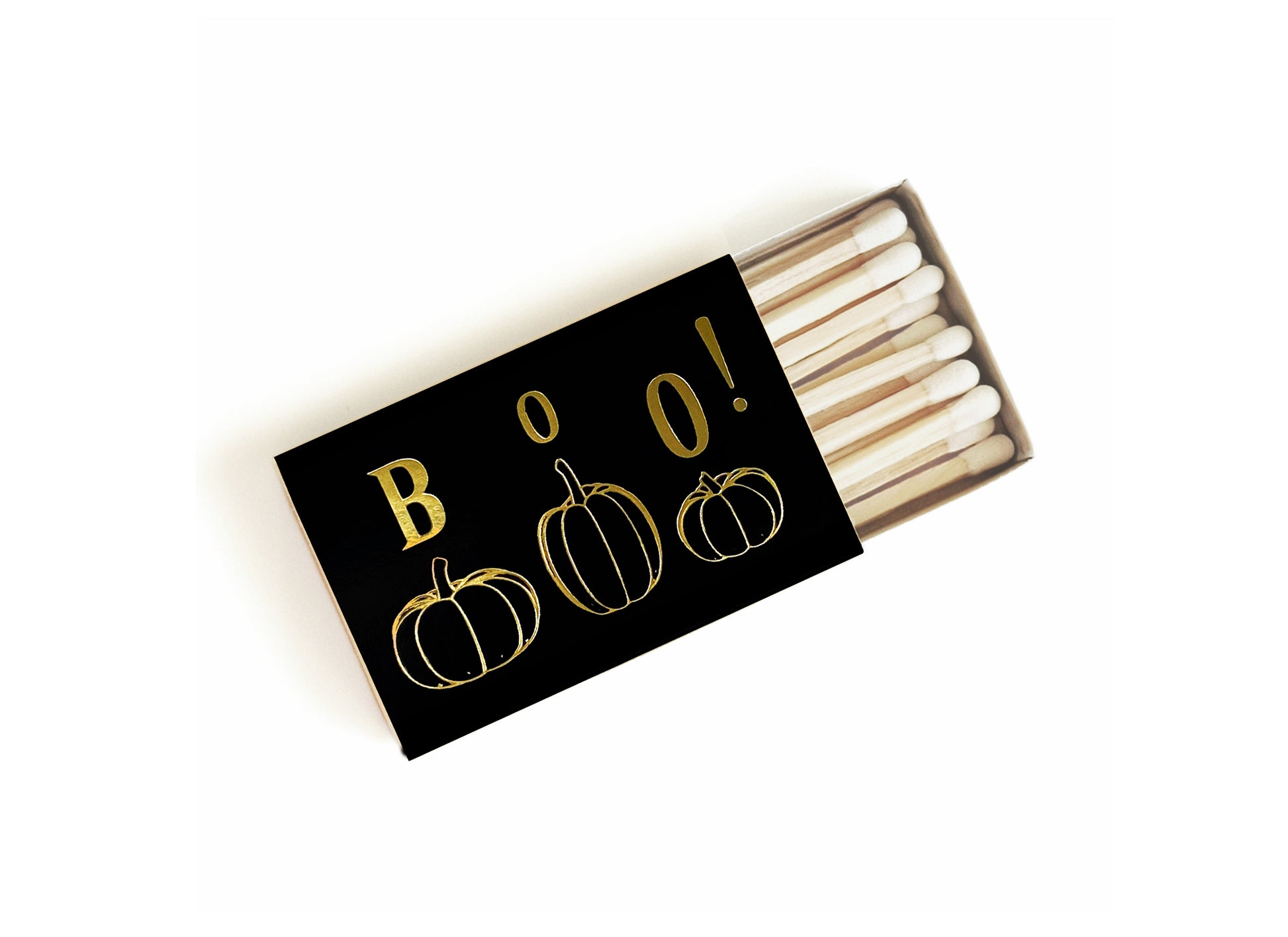 Boo! Pumpkin Matchbox - Studio Portmanteau