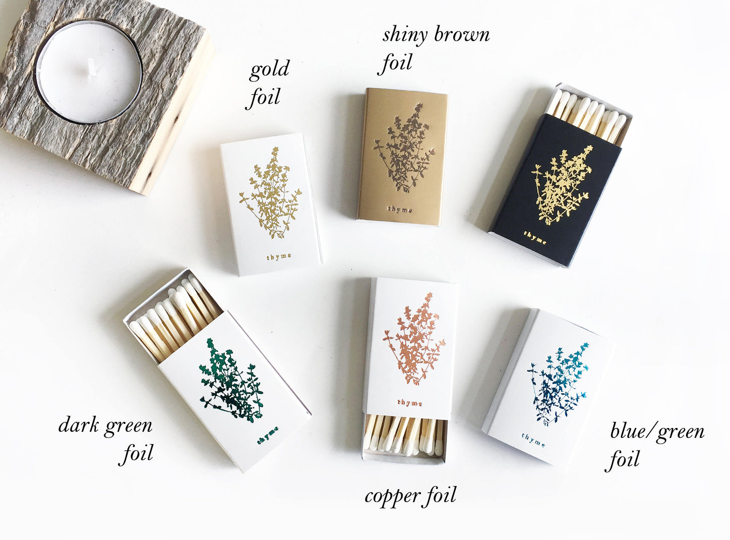 Thyme Matchbox - Studio Portmanteau
