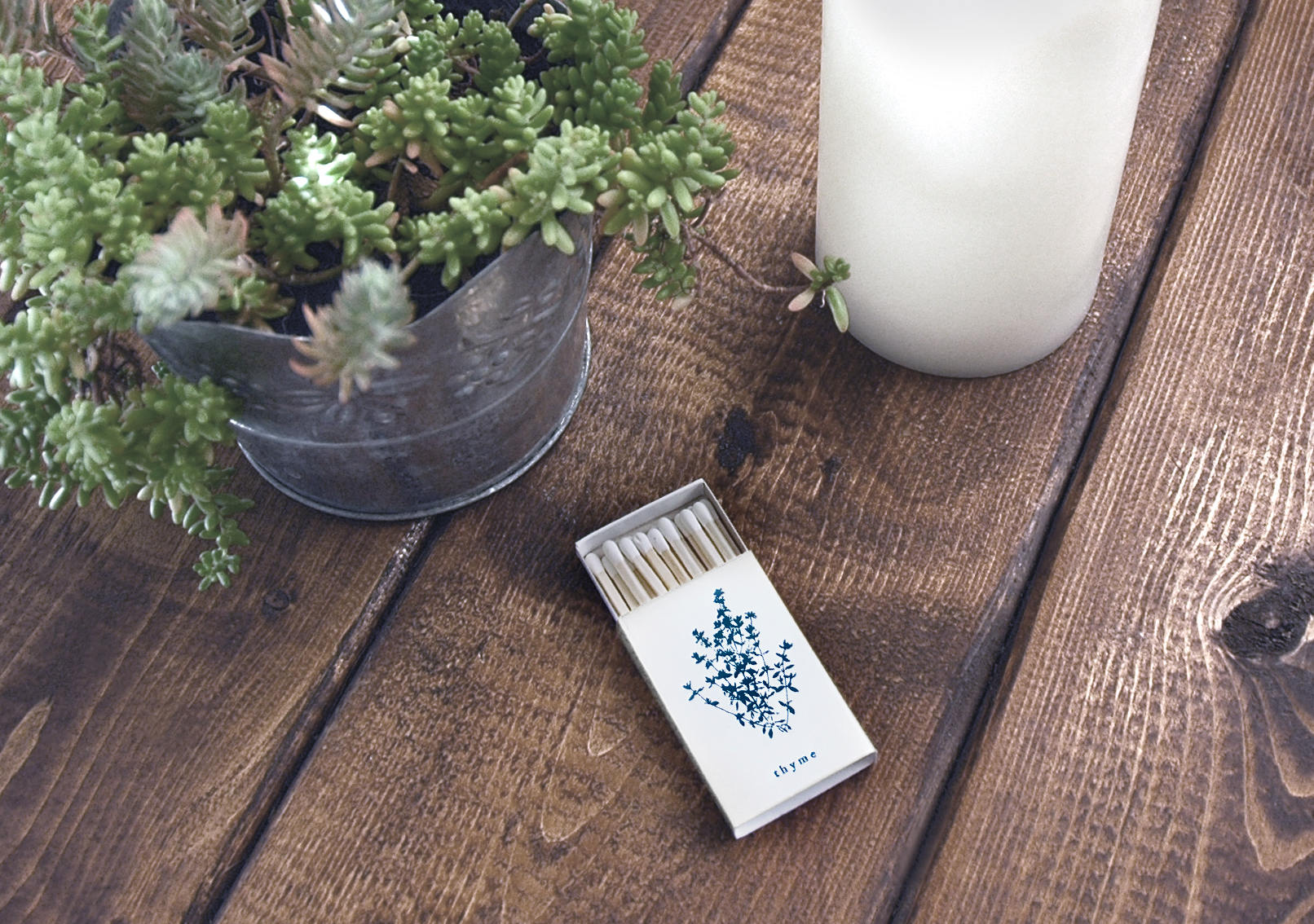 Thyme Matchbox - Studio Portmanteau