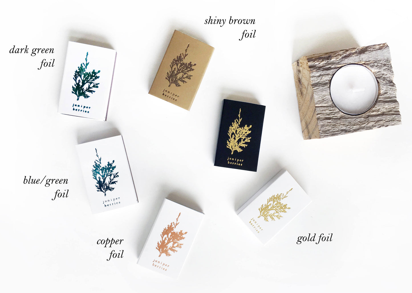 Juniper Berries Matchbox - Studio Portmanteau
