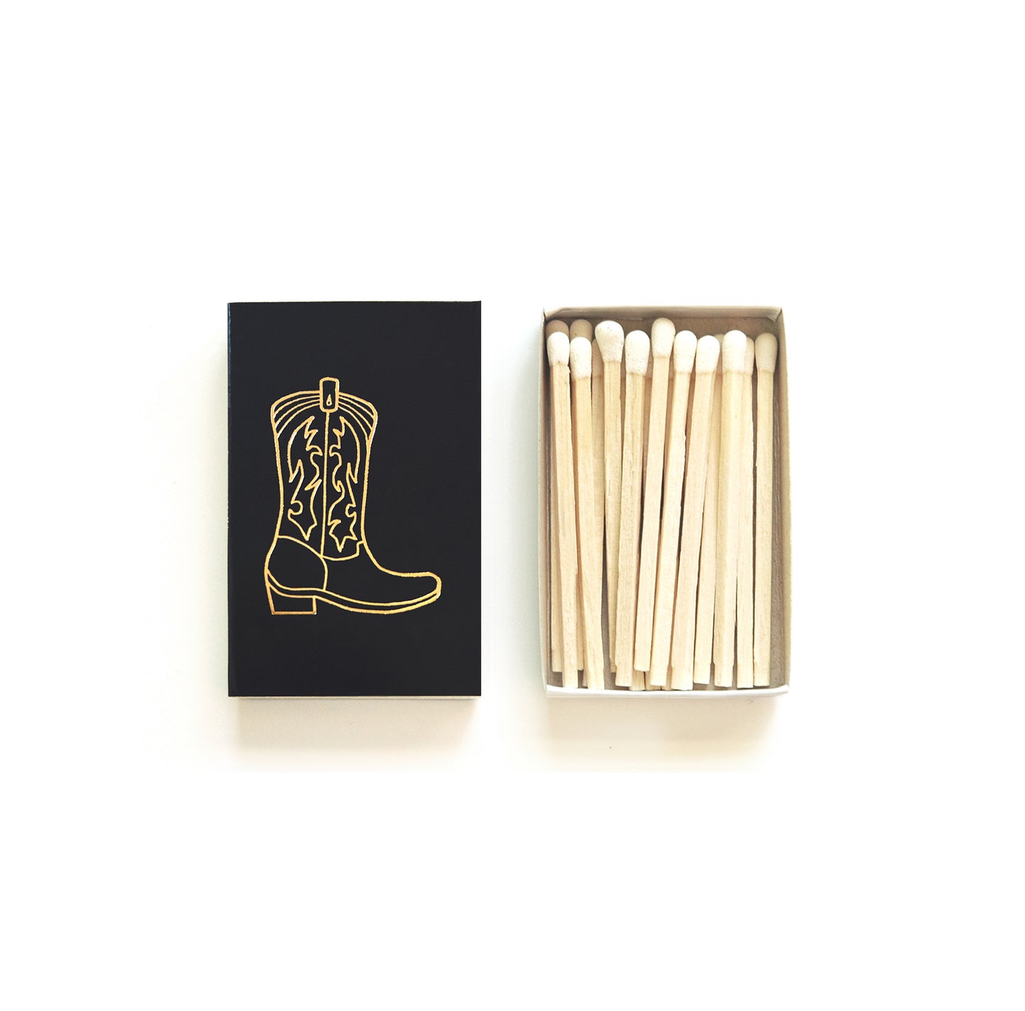 Cowboy Boot Matchbox