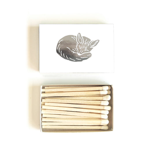 Sleeping Fox Matchbox - Studio Portmanteau