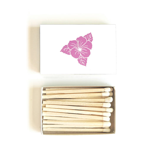 Hibiscus Flower Matchbox