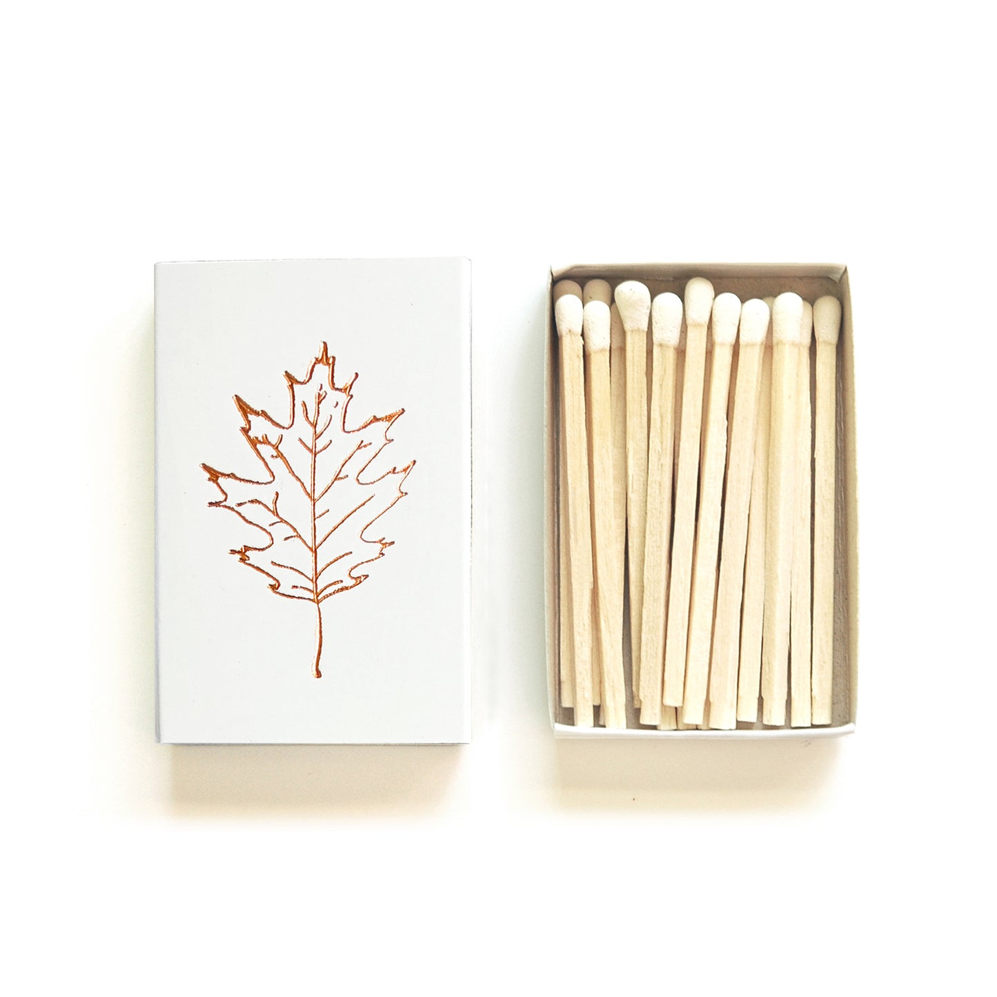 Oak Leaf Matchbox