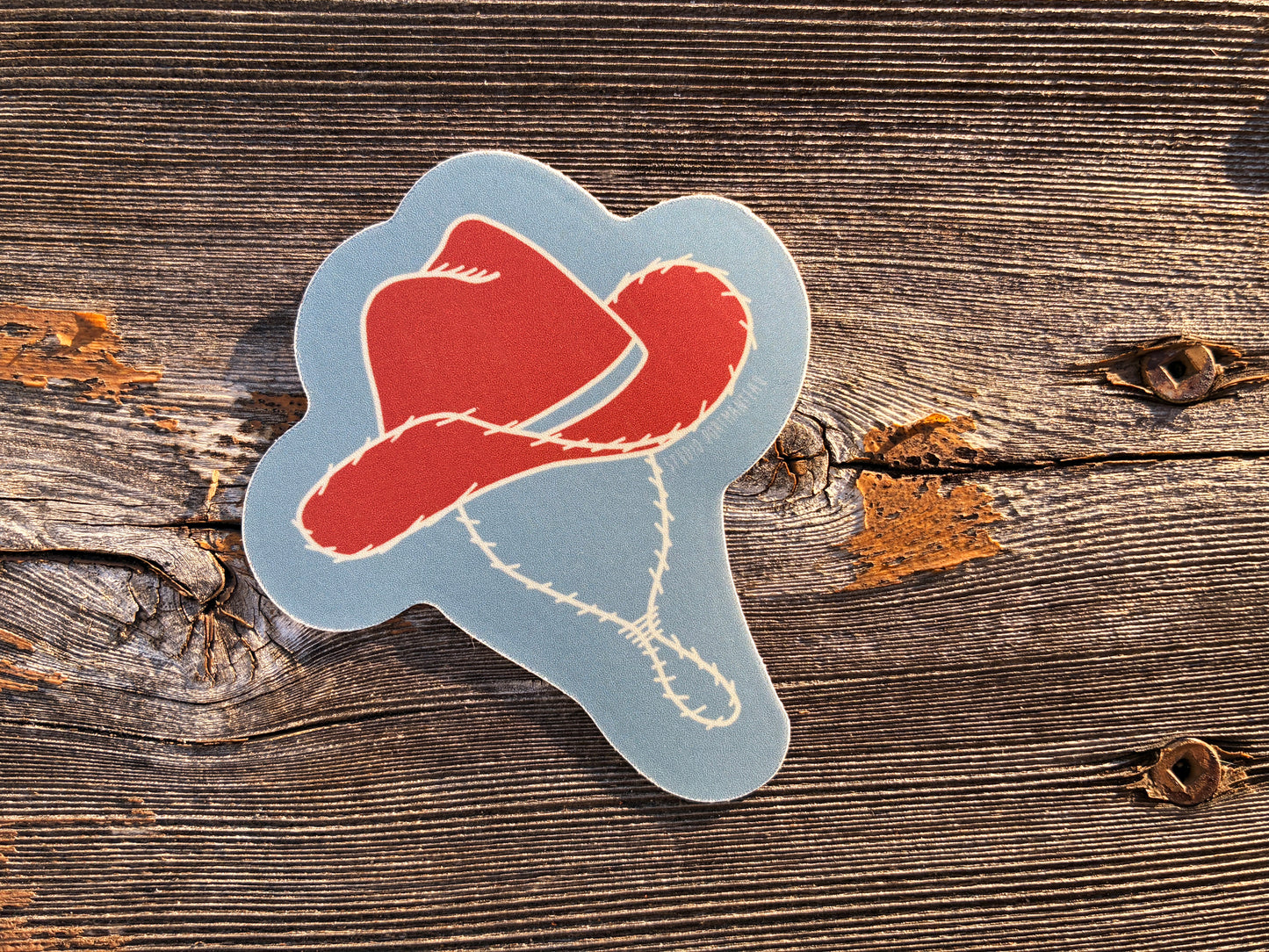 Cowboy Hat Vinyl Sticker