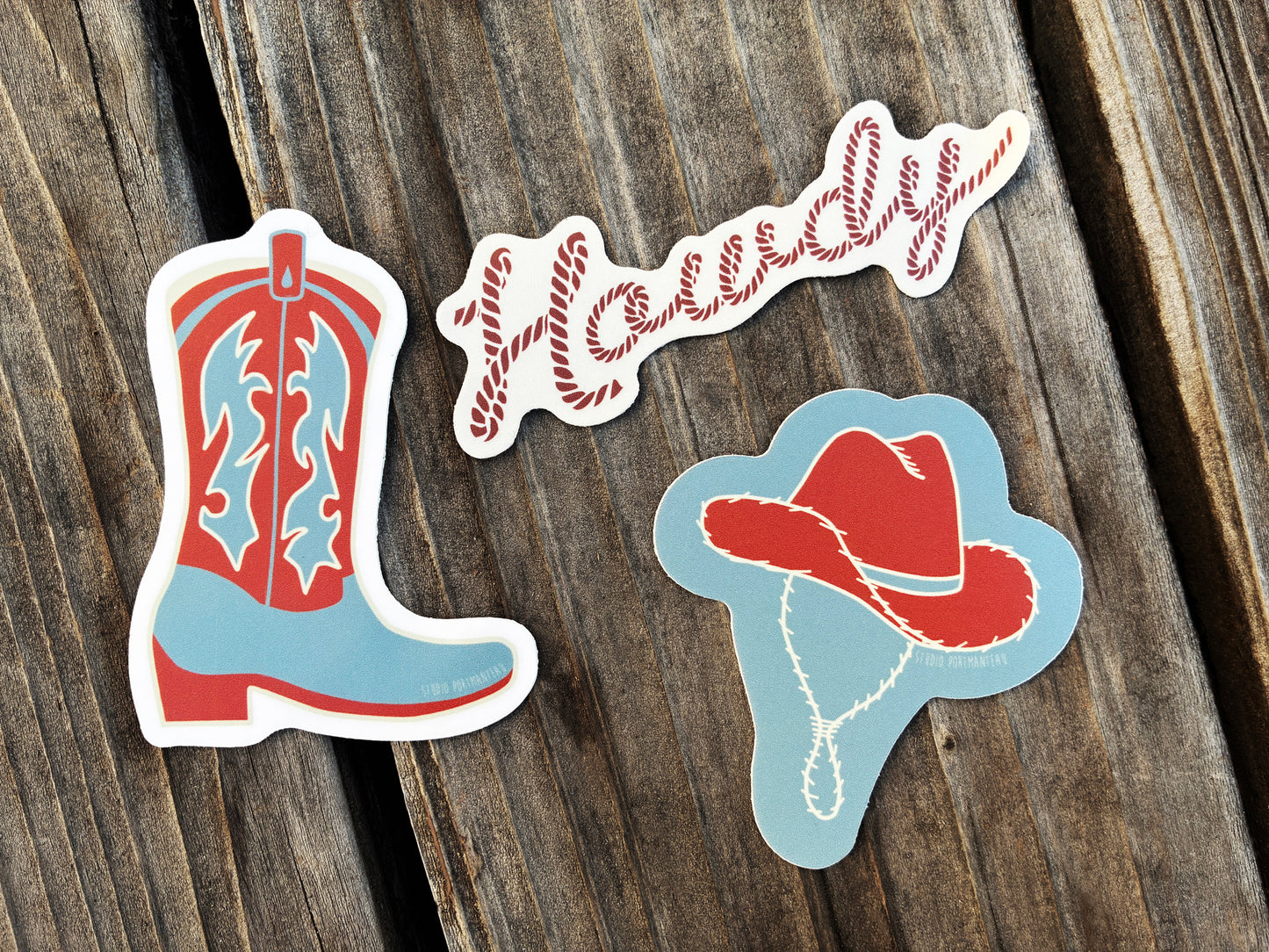 Howdy Vinyl Sticker